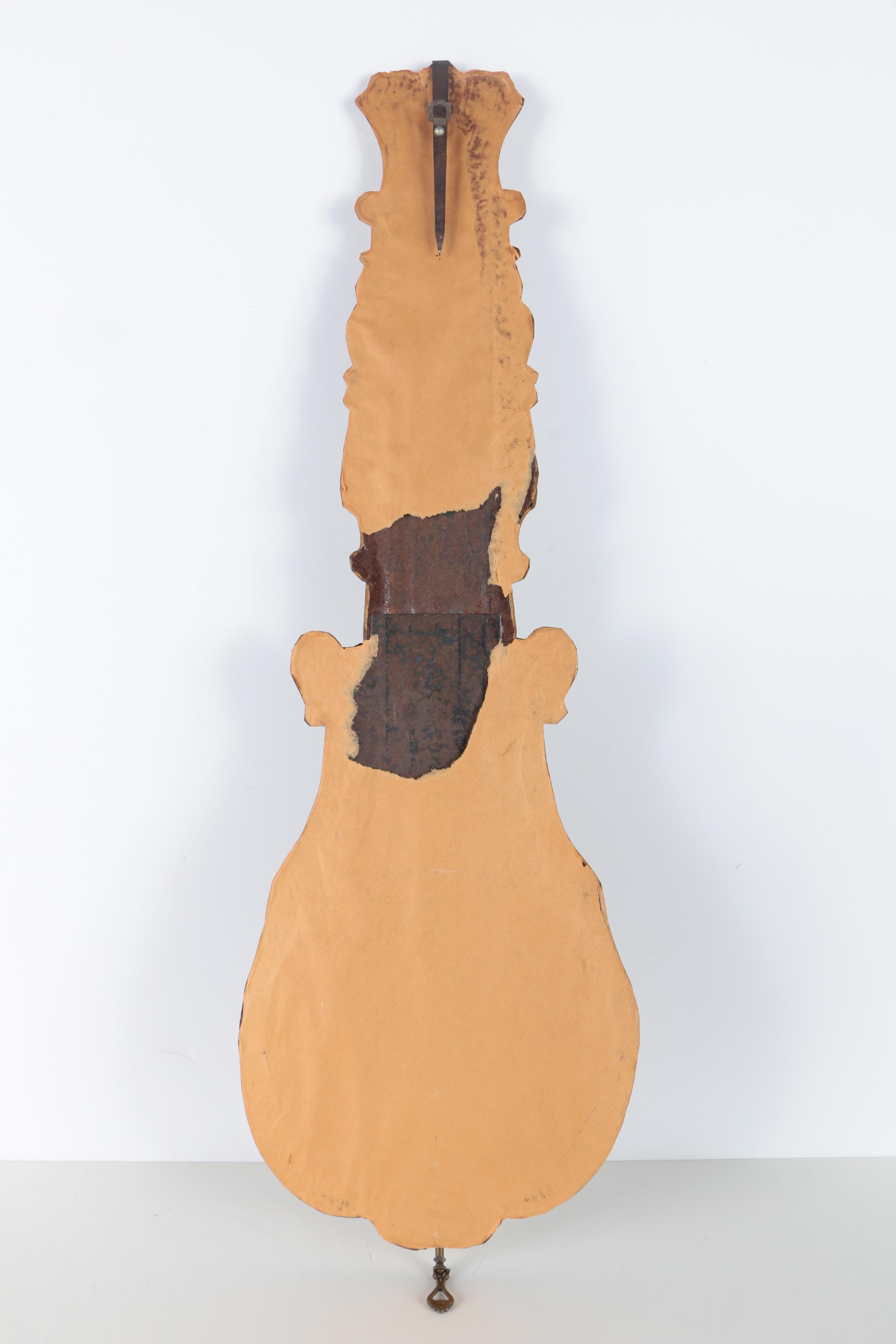 Metal Relief Floral Wall Sculpture