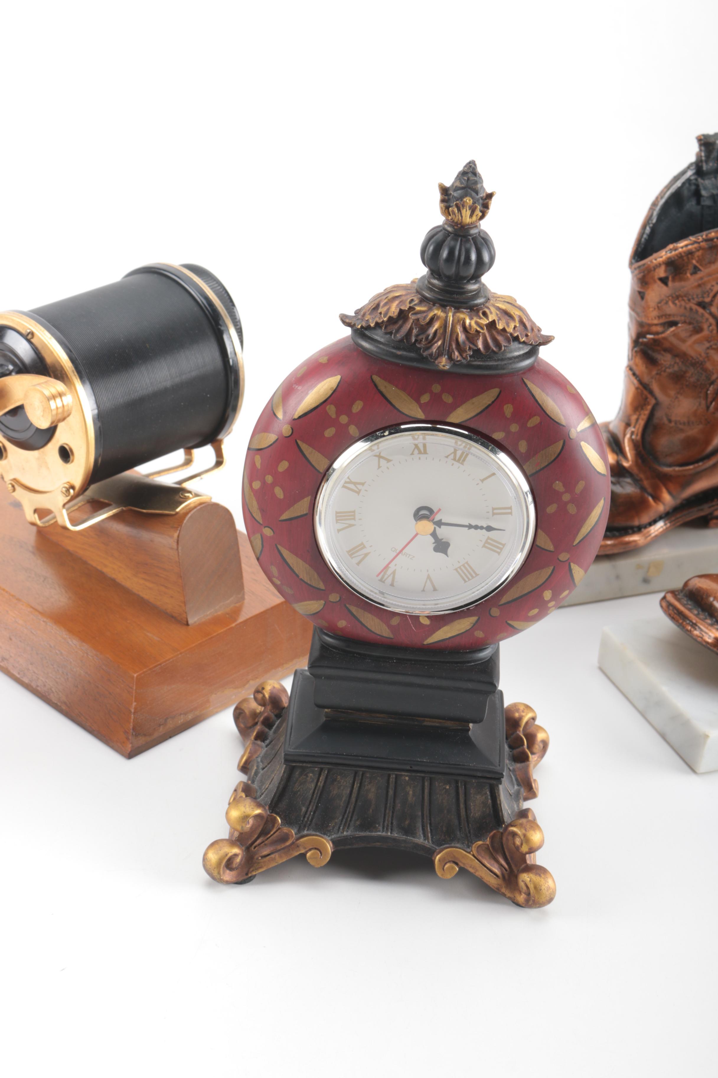 Desk and Mantel Decor