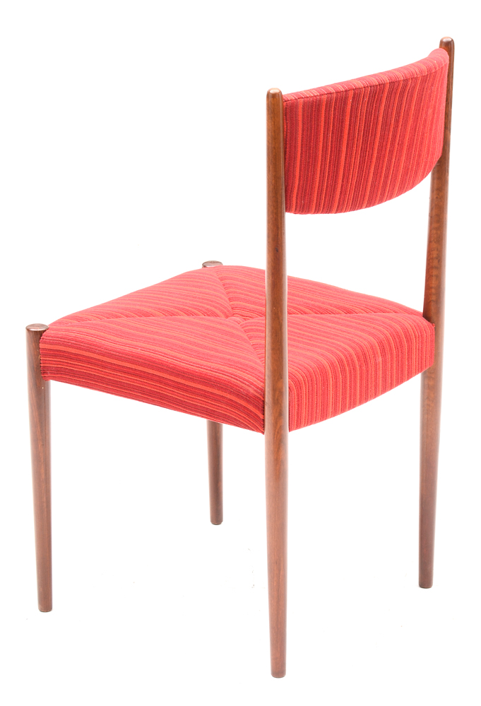 Danish Modern Upholstered Dining Chairs