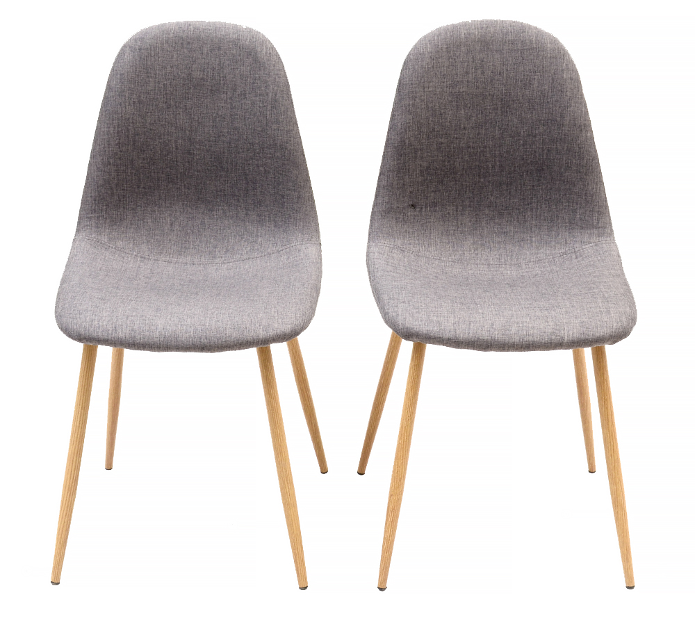 Set of Modern Style Upholstered Dining Chairs