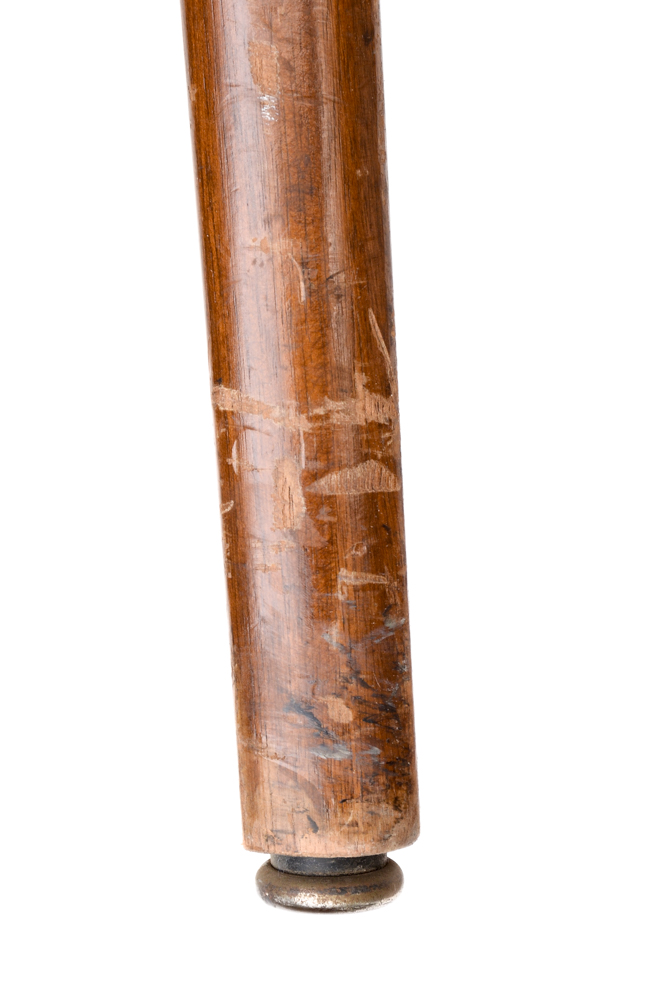 Vintage Mid Century Modern Walnut Barrel Back Chairs