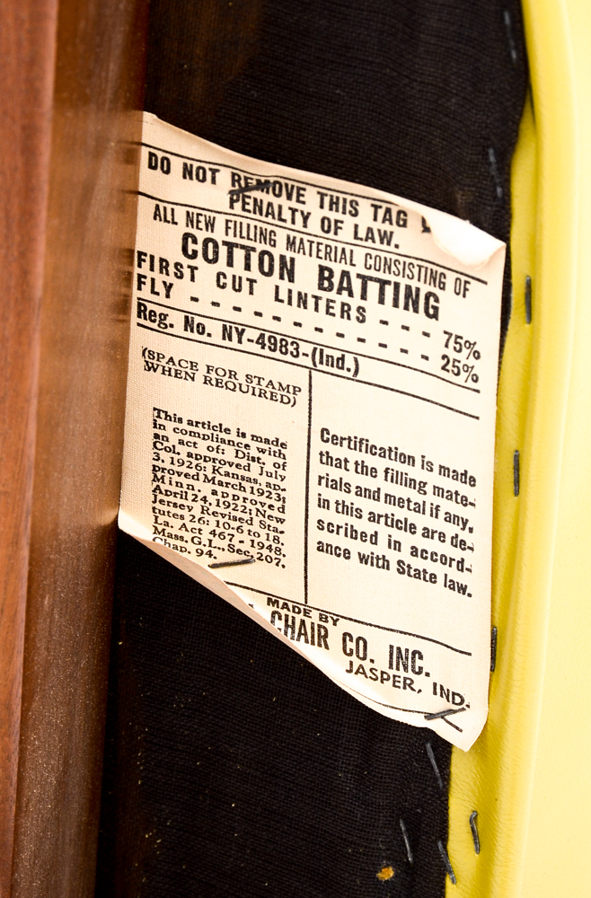 Vintage Mid Century Modern Walnut Barrel Back Chairs