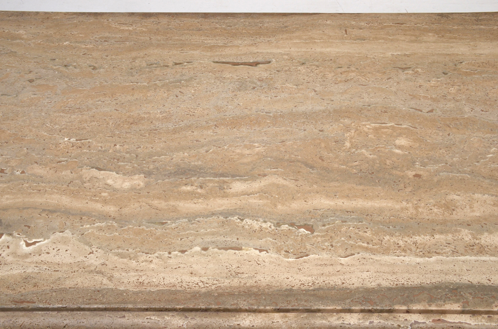 Rectangular Travertine Marble Dining Table