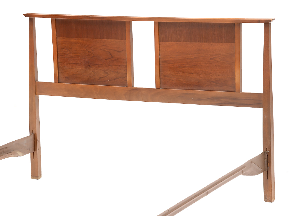 Danish Modern Style Full Bed Frame