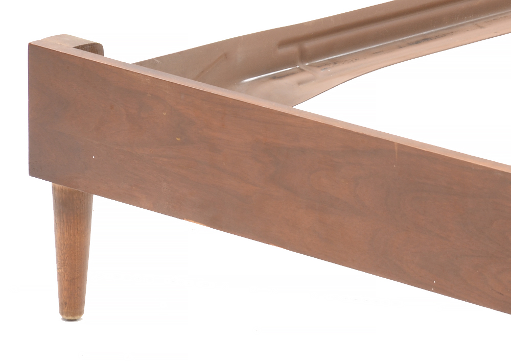 Danish Modern Style Full Bed Frame