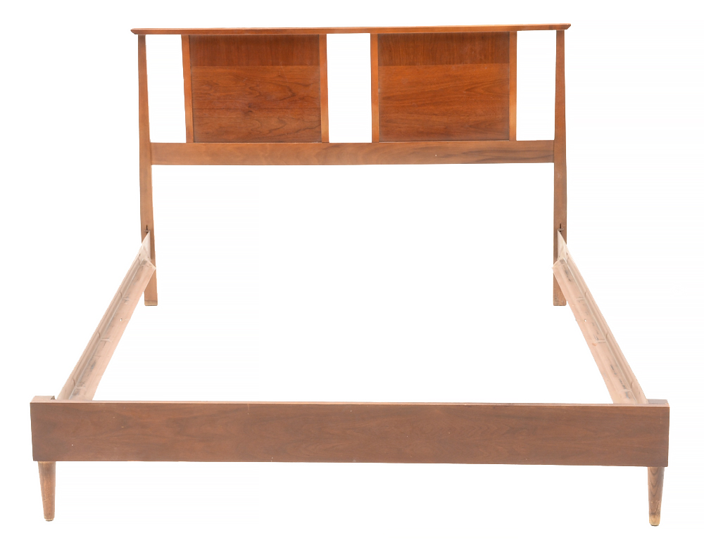 Danish Modern Style Full Bed Frame