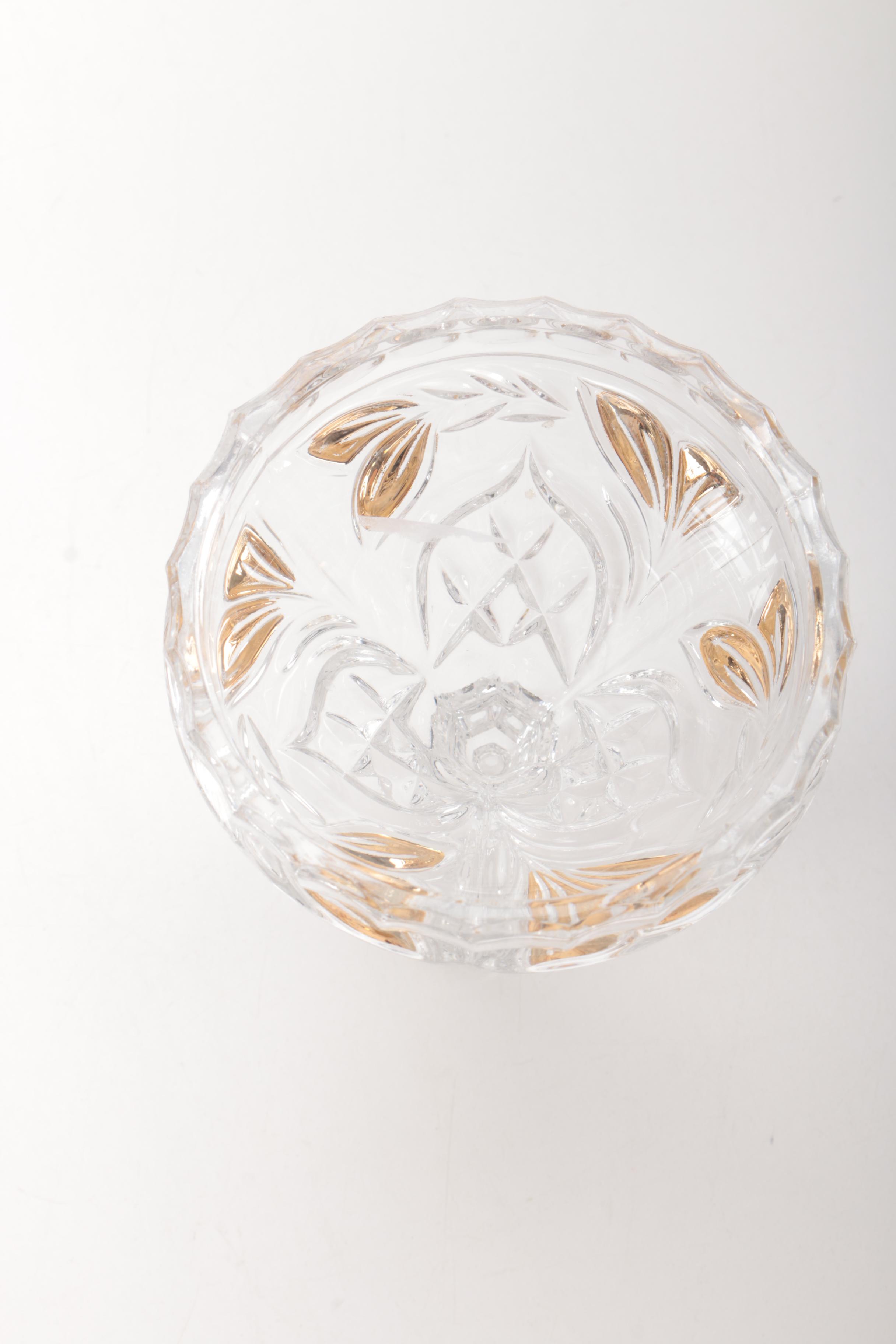 Decorative Pressed  Glass Decanters