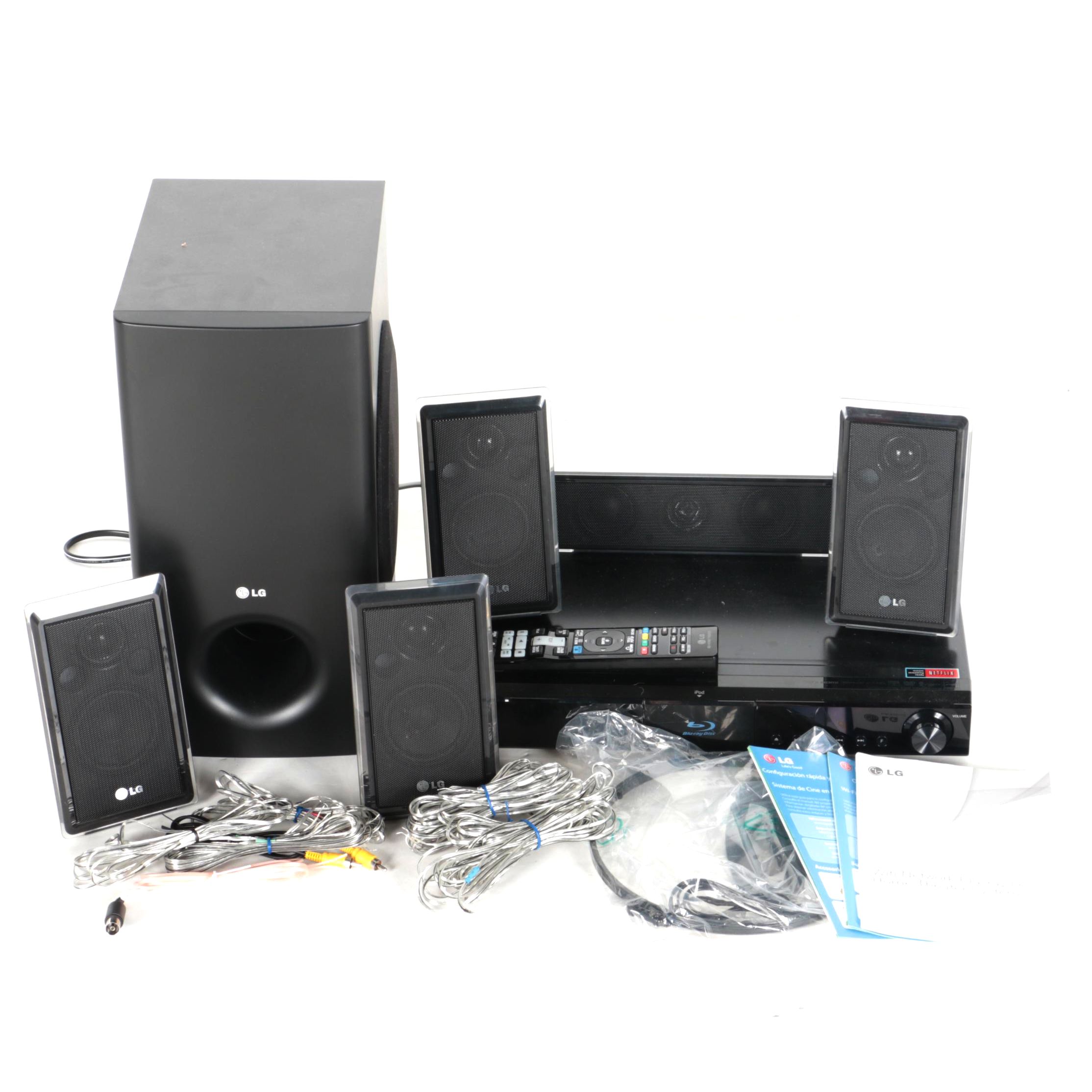 LG LHB535 WiFi Network BluRay Disc Home Theater System