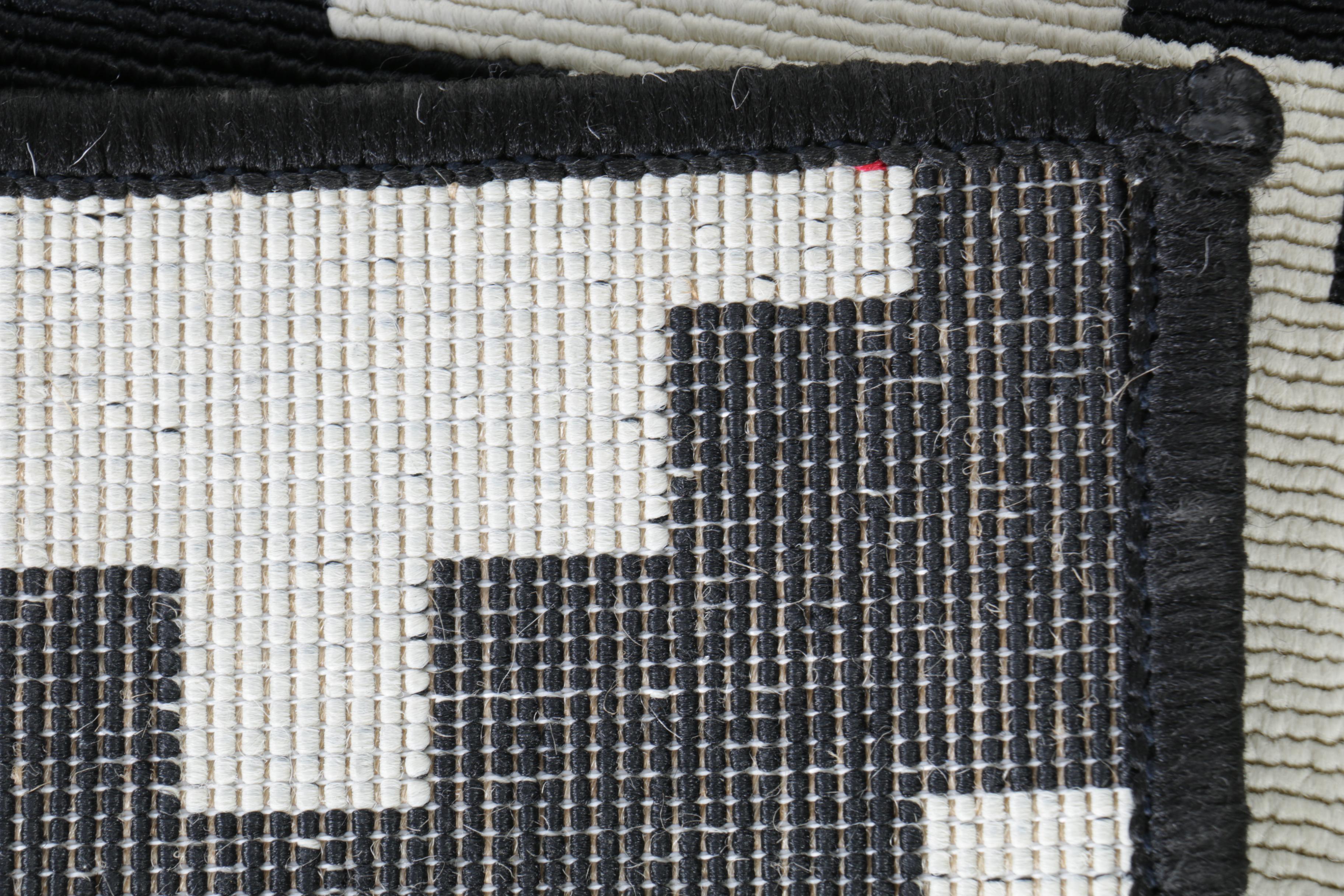 Machine-Made Ikea "Lappljung Ruta" Area Rug