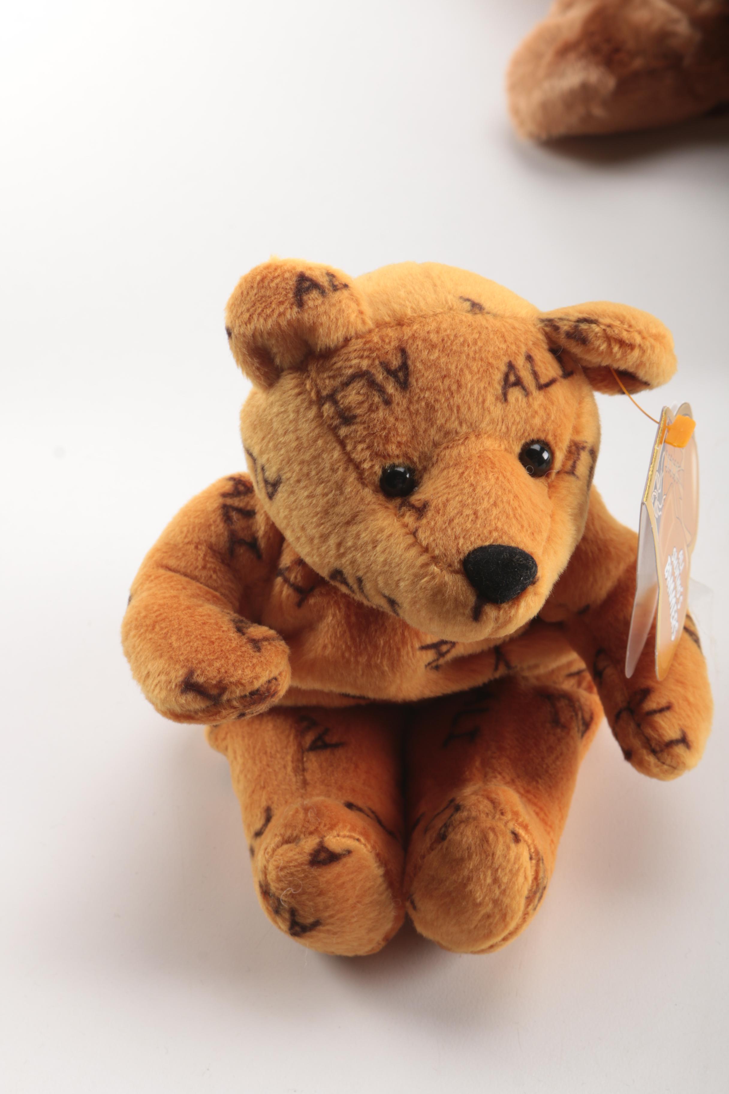 Muhammad Ali Salvino's Bammers and Ty Beanie Buddies