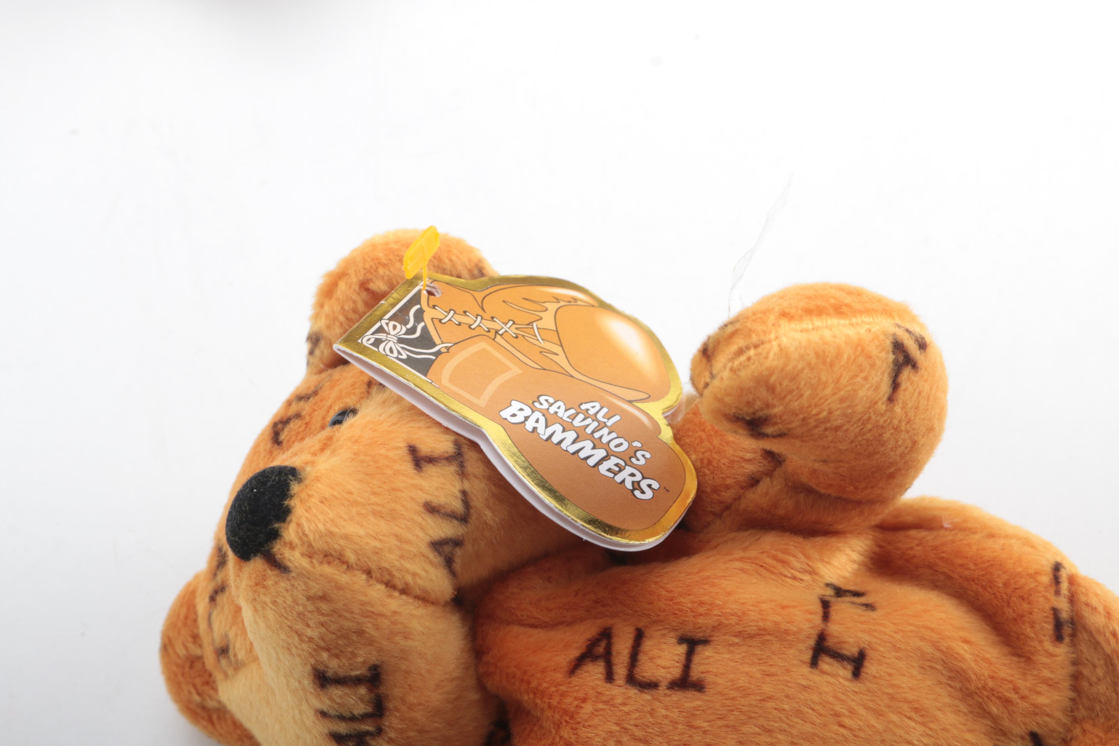 Muhammad Ali Salvino's Bammers and Ty Beanie Buddies