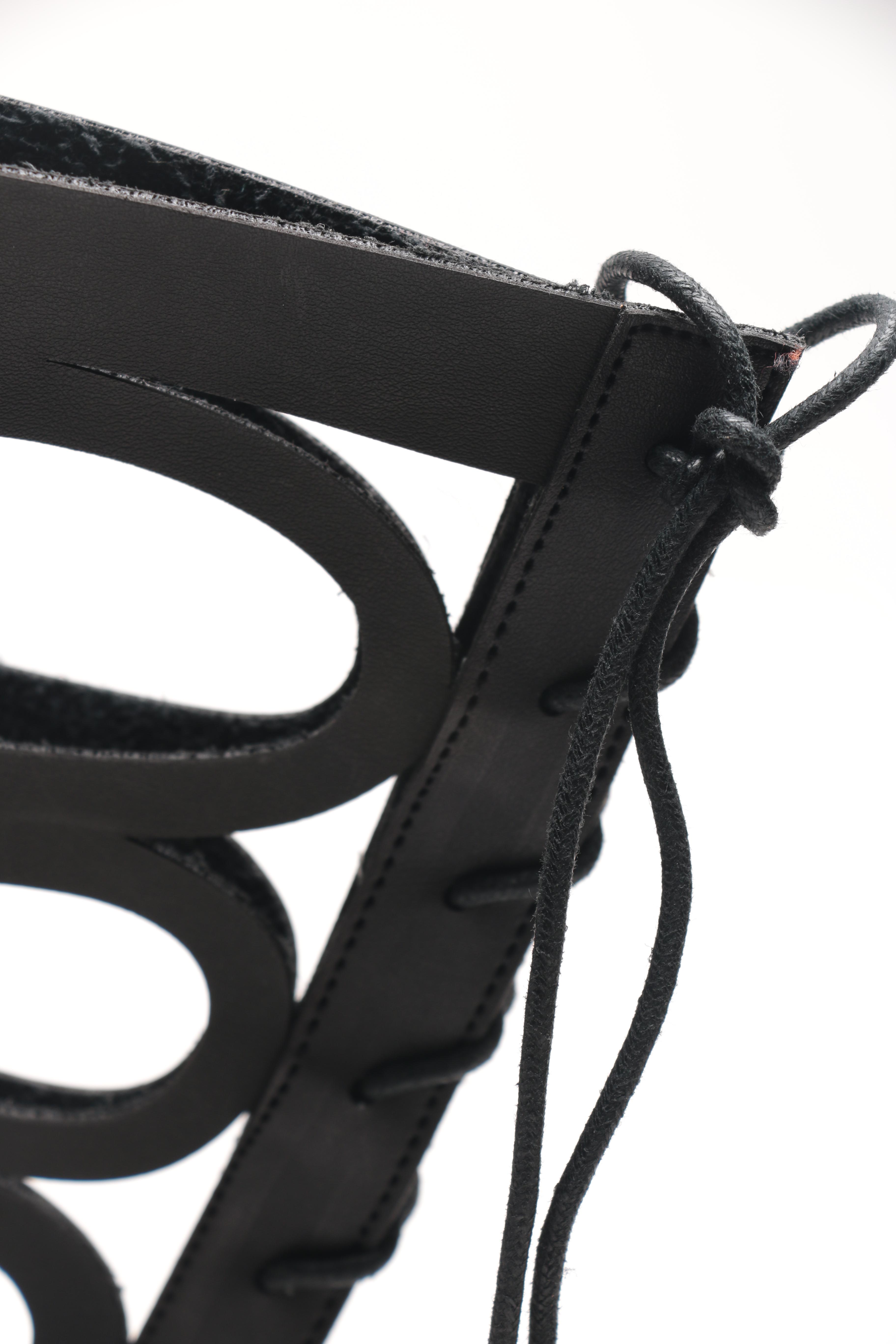 Two Pairs of Modern Rebel Gladiator Sandals