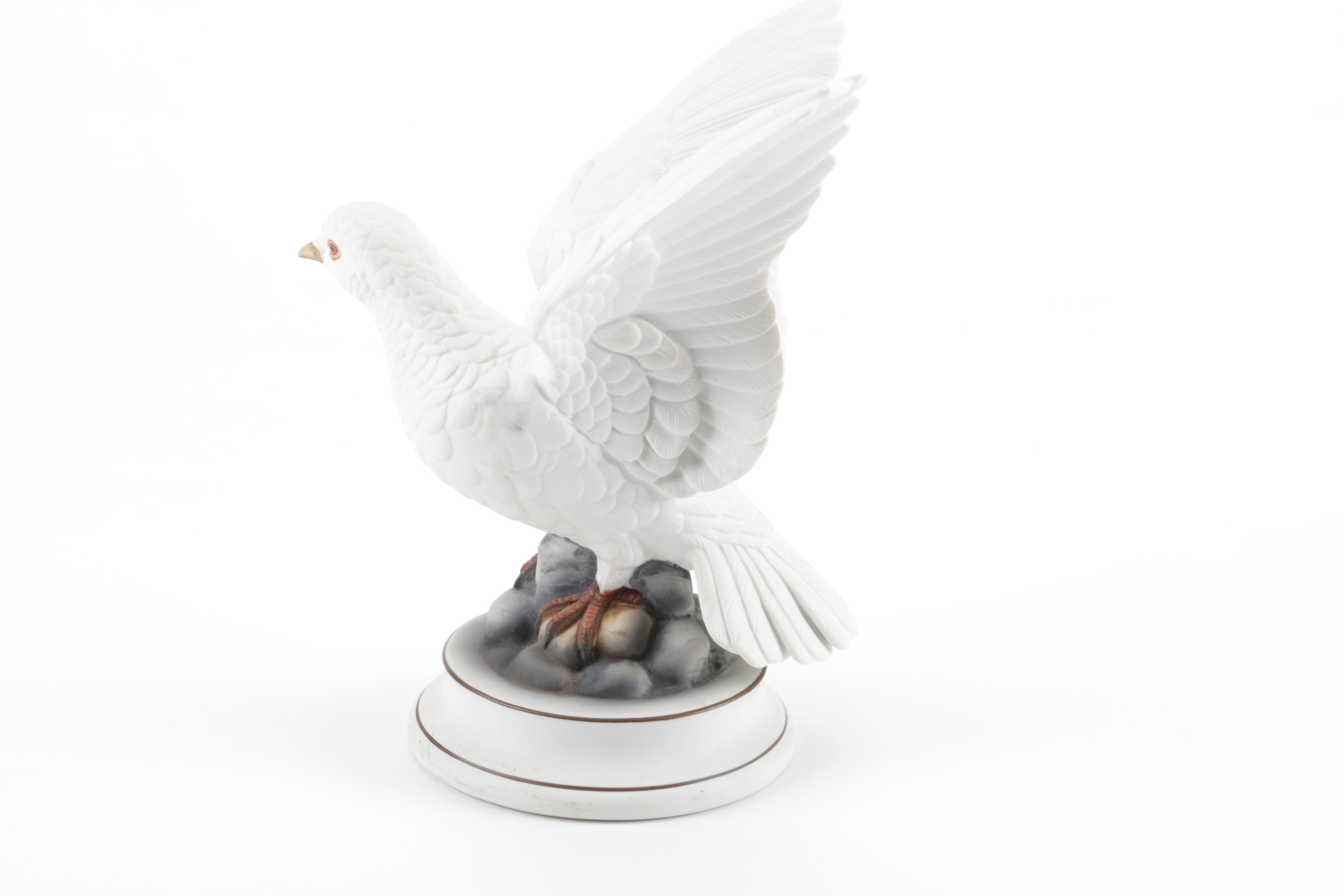 White Dove Figurine
