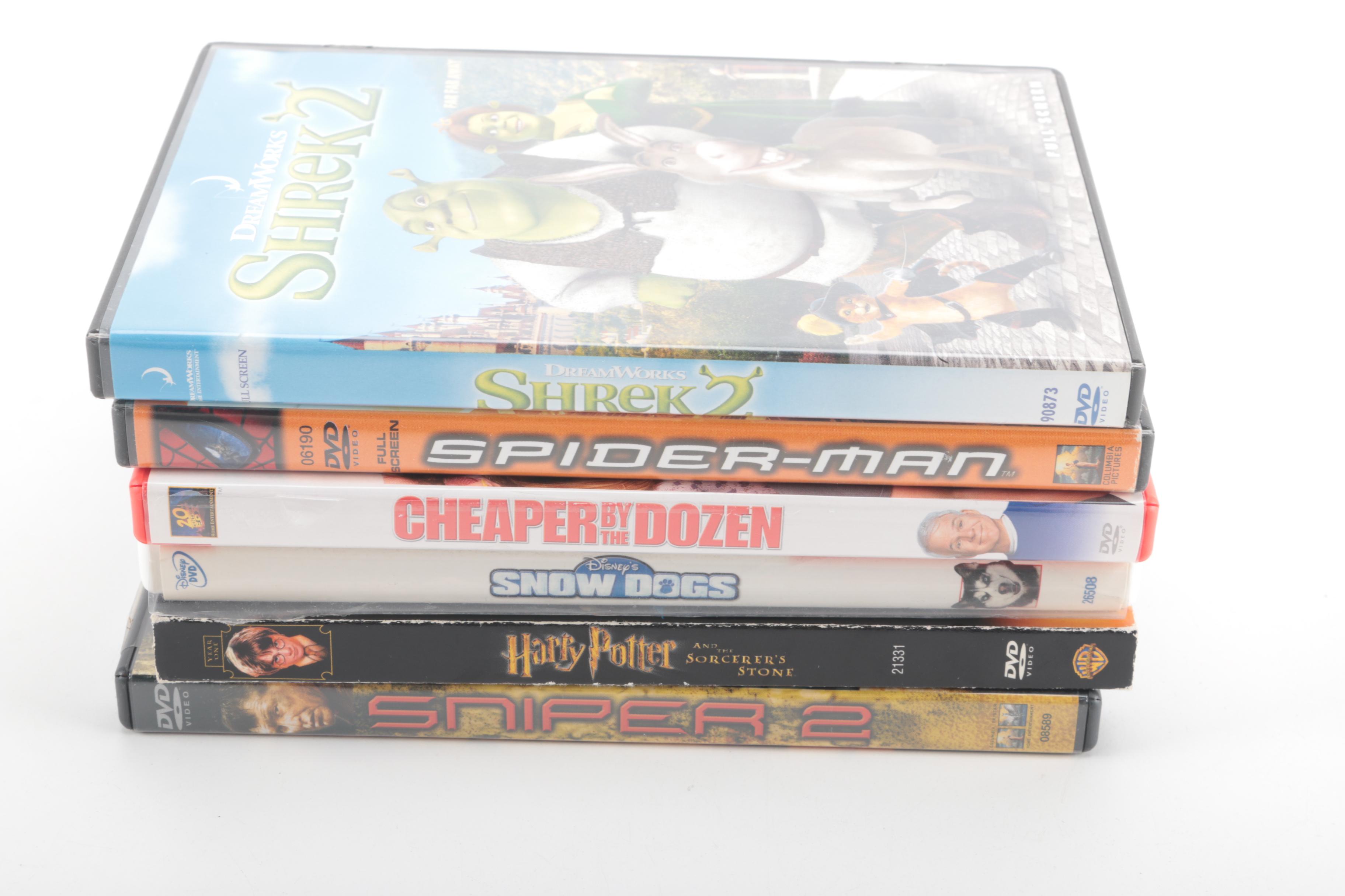 Soul/Pop CDs and Feature Films on VHS, DVD, Blu-ray