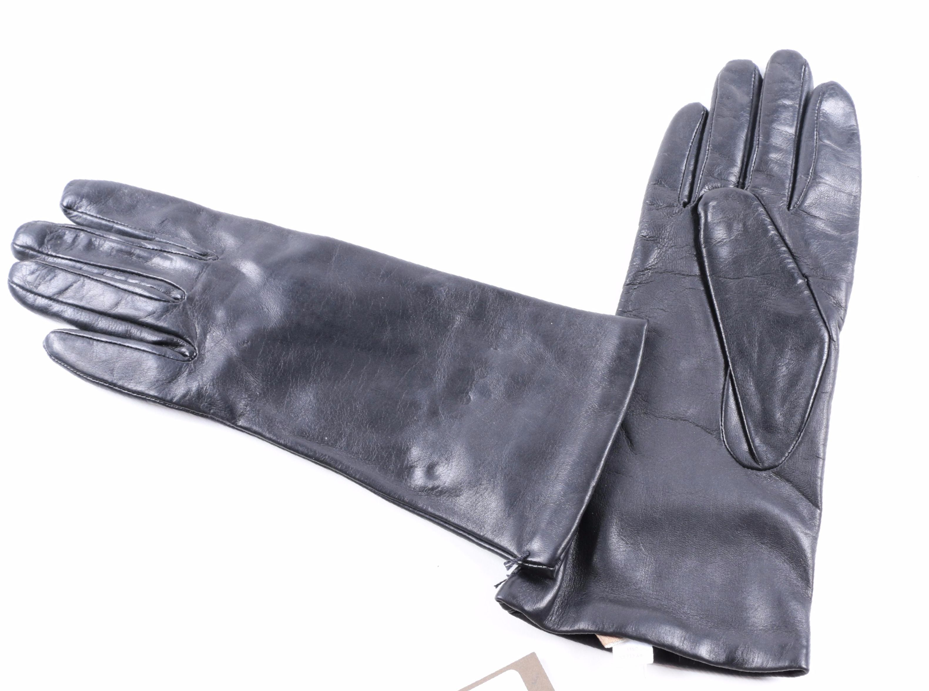 Leather and Embroidered Gloves Including Nordstrom