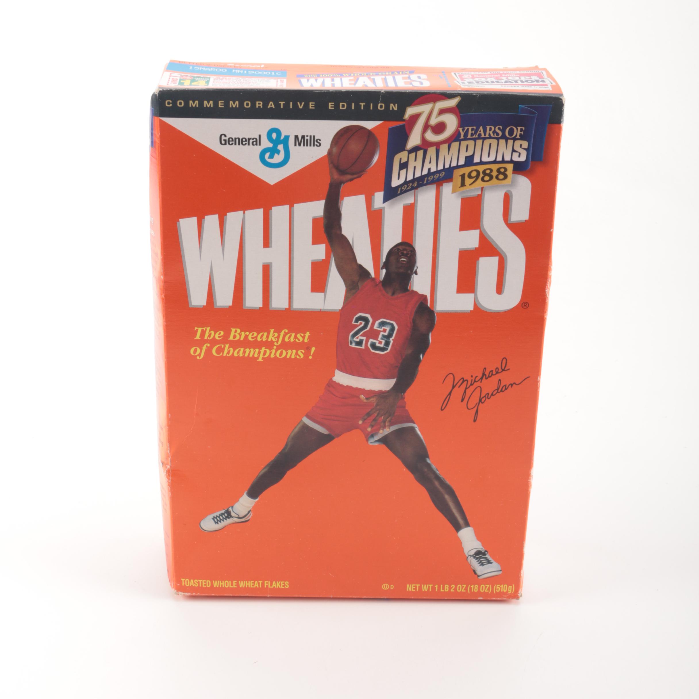 Michael Jordan Wheaties Box