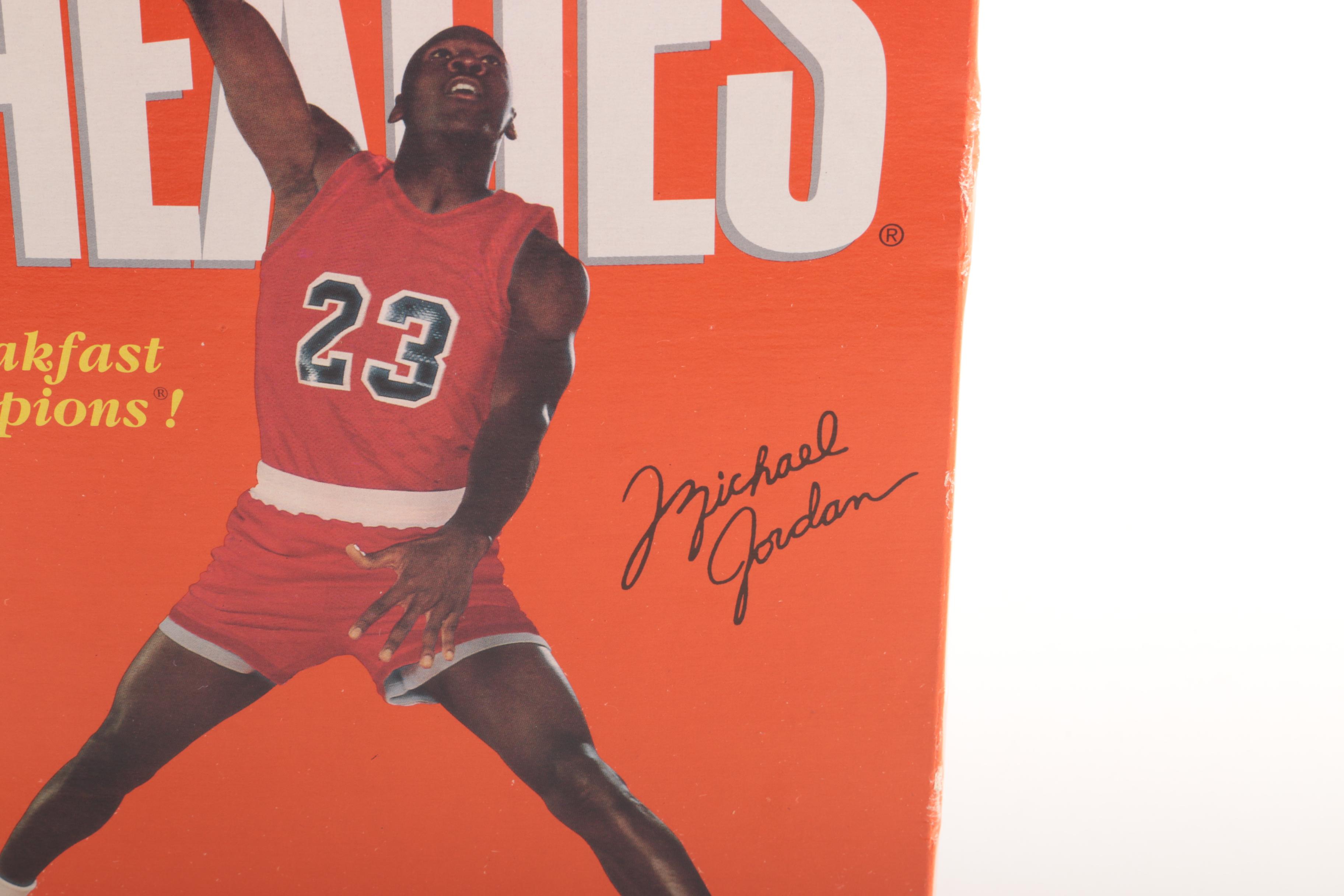 Michael Jordan Wheaties Box