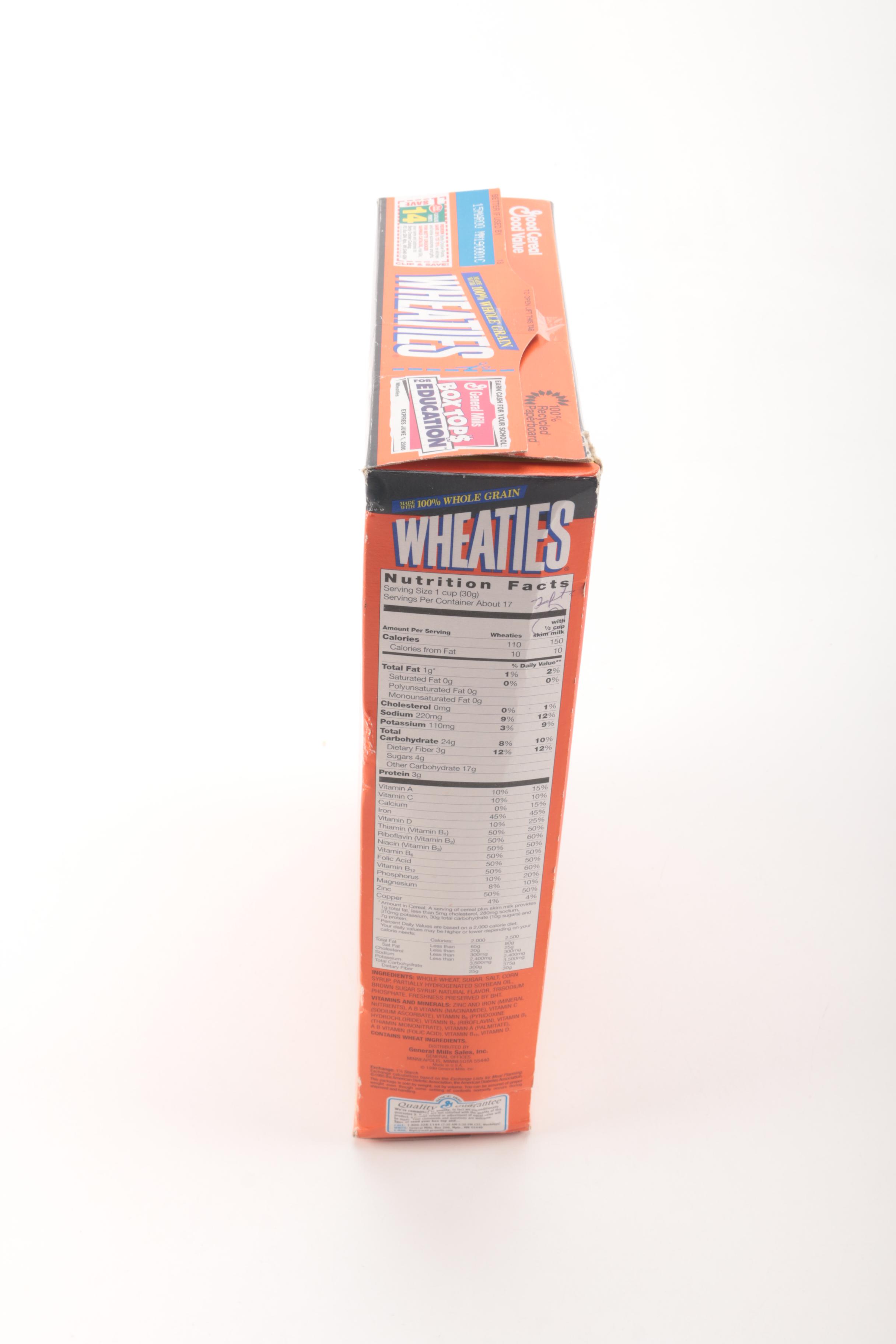 Michael Jordan Wheaties Box