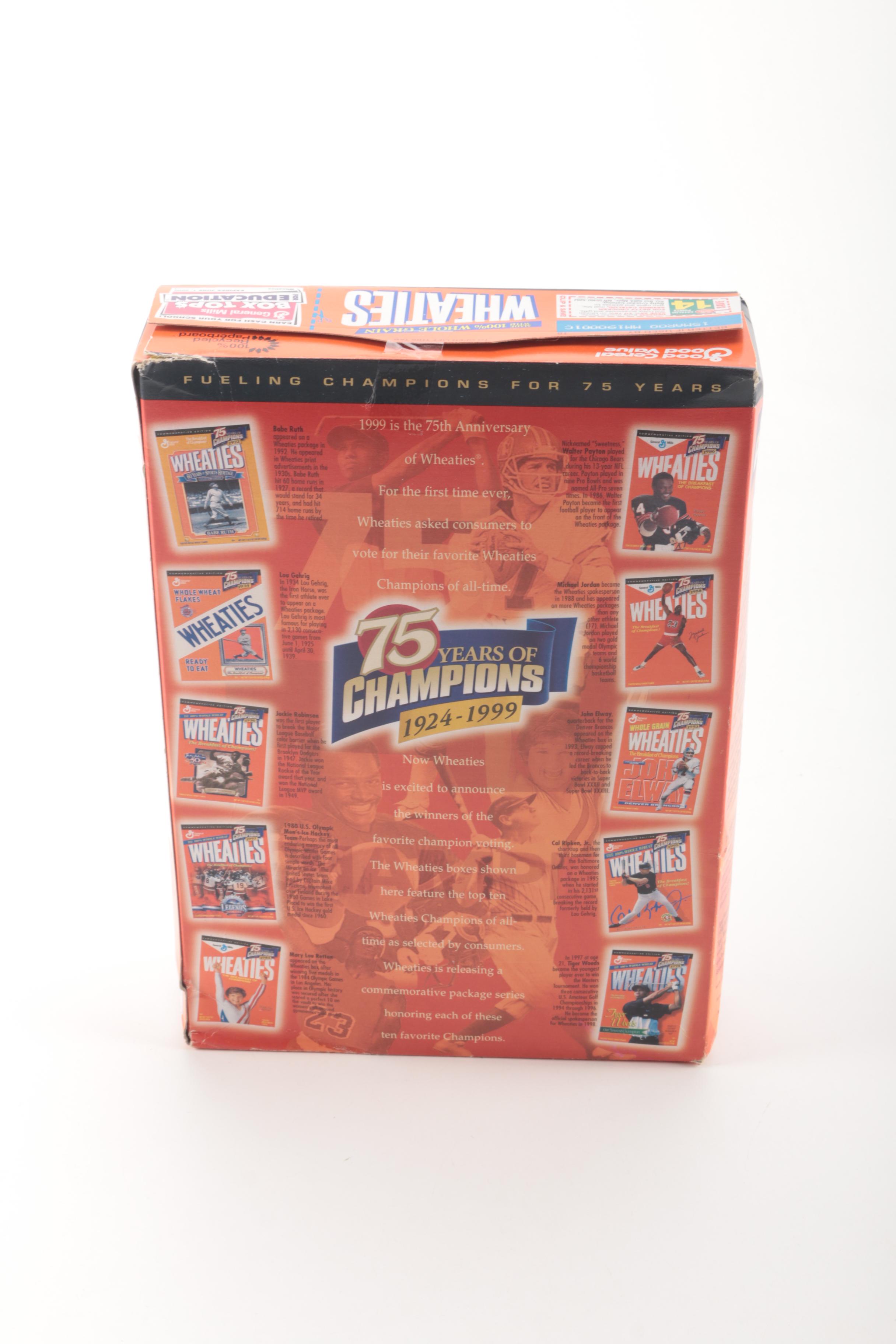 Michael Jordan Wheaties Box