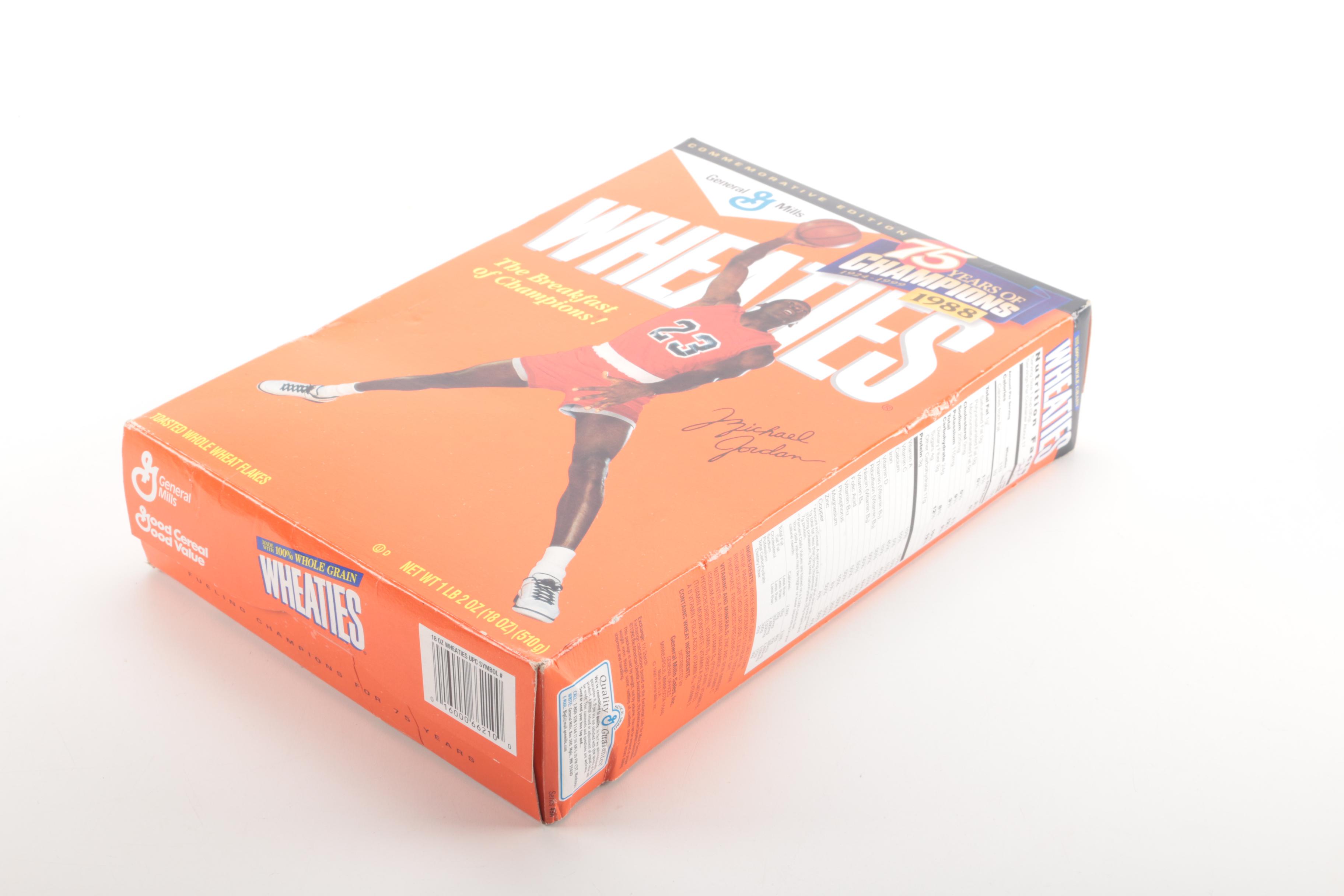 Michael Jordan Wheaties Box