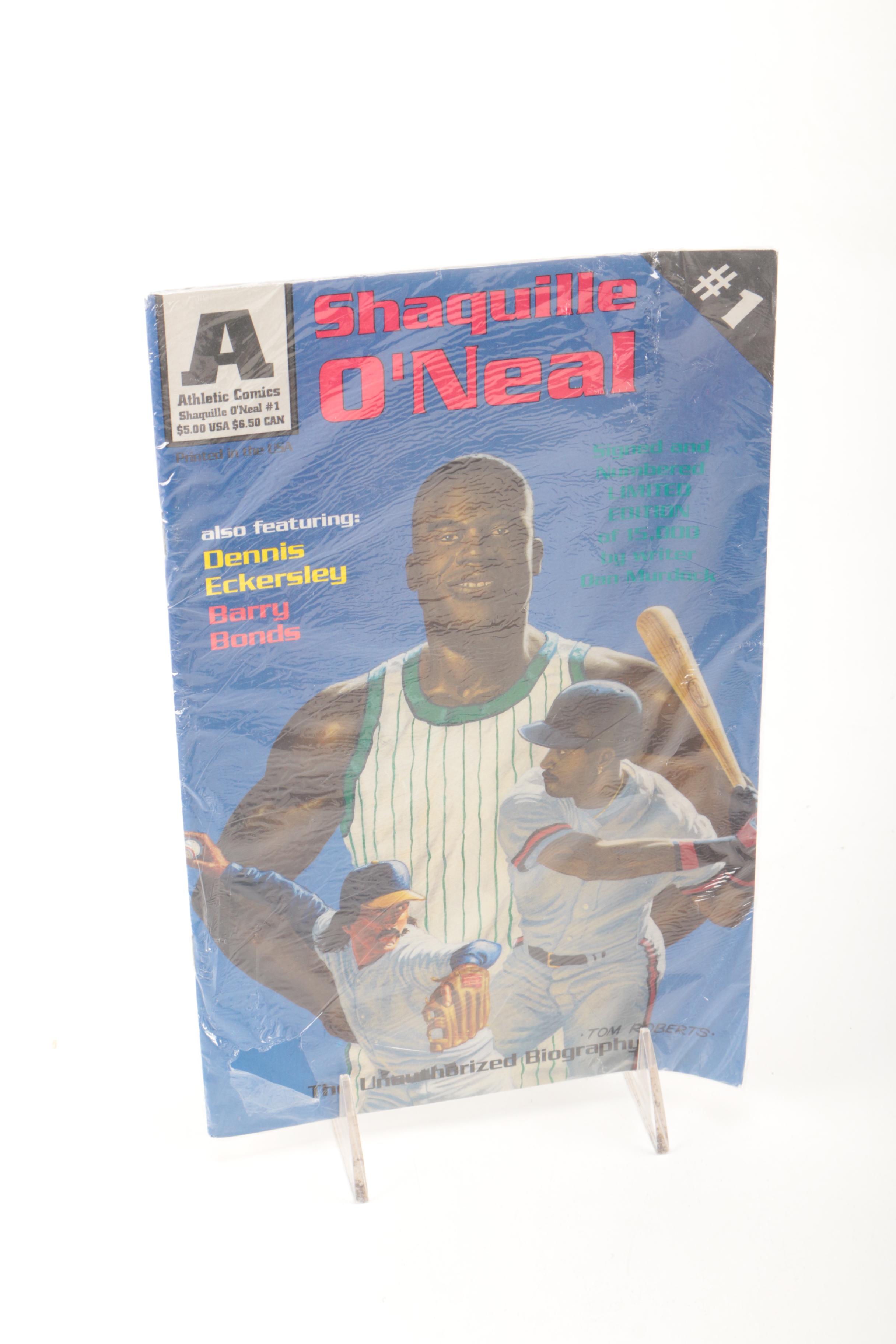 Shaquille O'Neal Autographed Rookie Card and Other Shaq Memorabilia