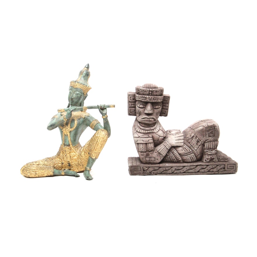 Thai and Mesoamerican Figurines