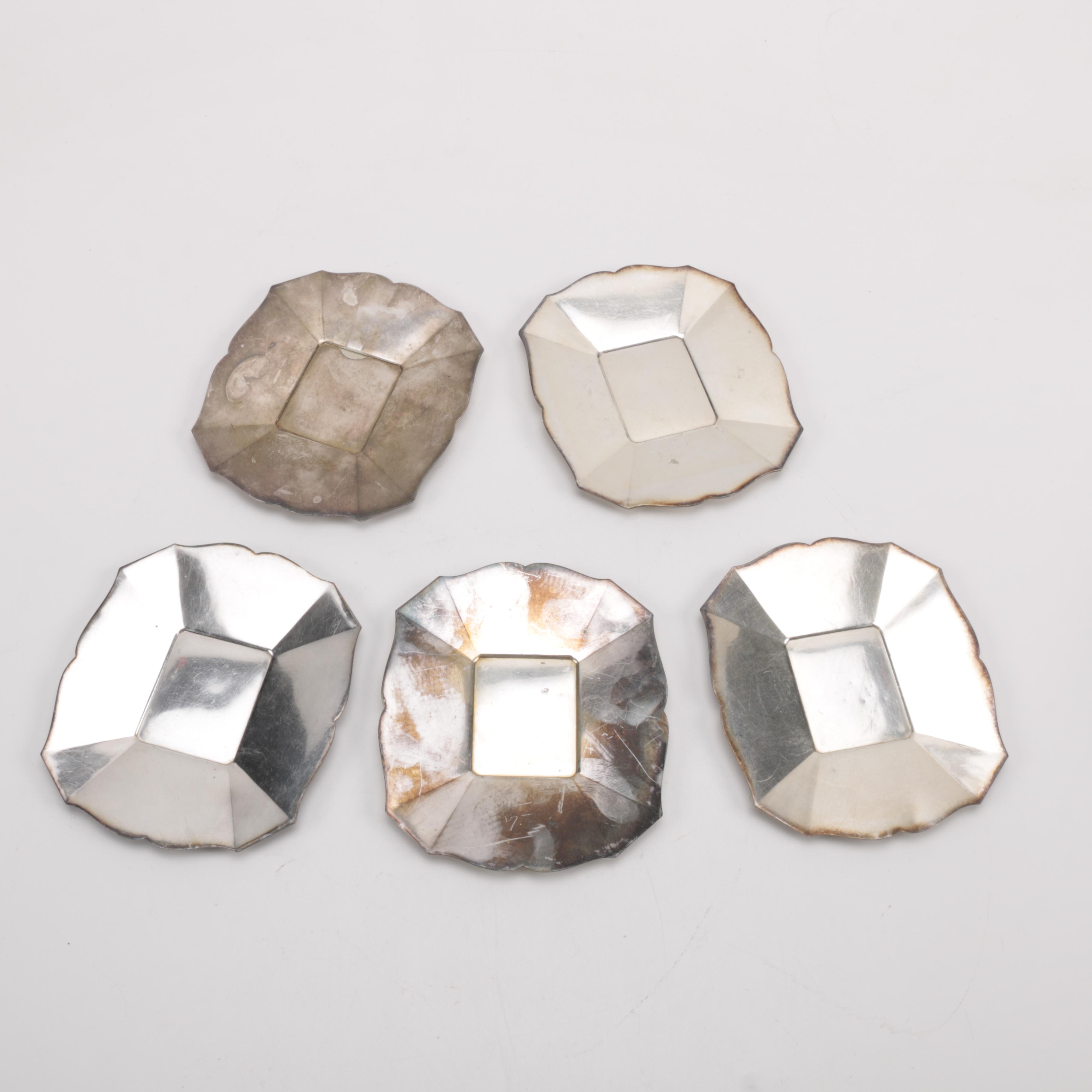 Gorham "Paul Revere" Bowl and Other Silver Plate Servingware