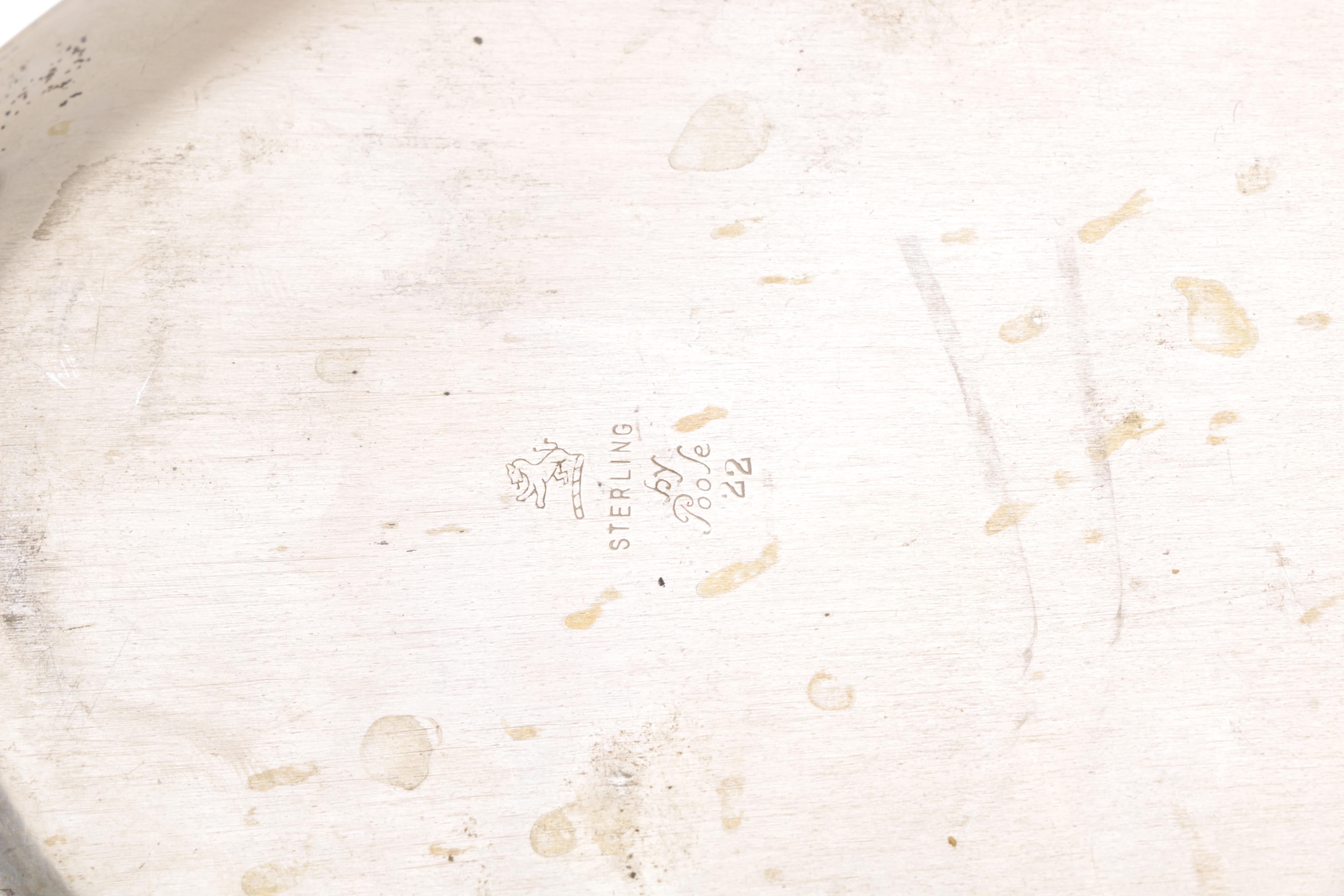 Gorham "Paul Revere" Bowl and Other Silver Plate Servingware