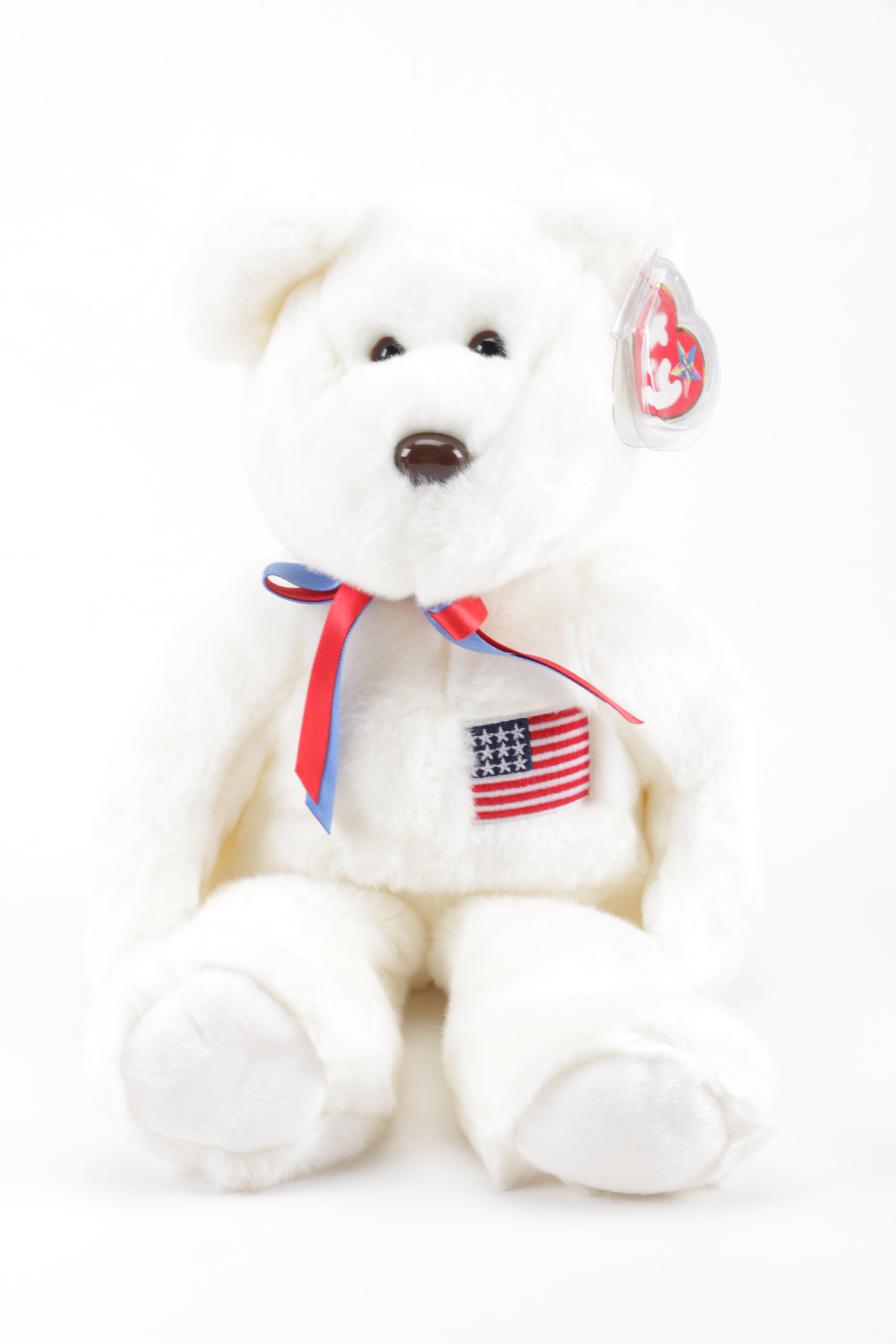 Collection of Beanie Babies and Beanie Buddy