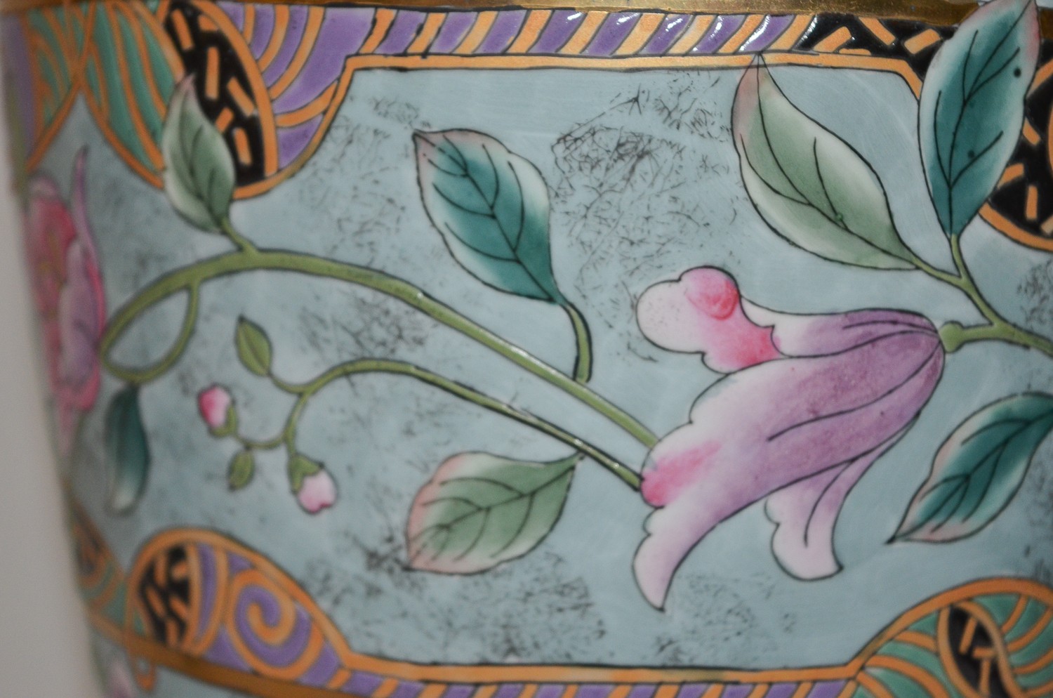 East Asian Inspired Ceramic Table Lamps