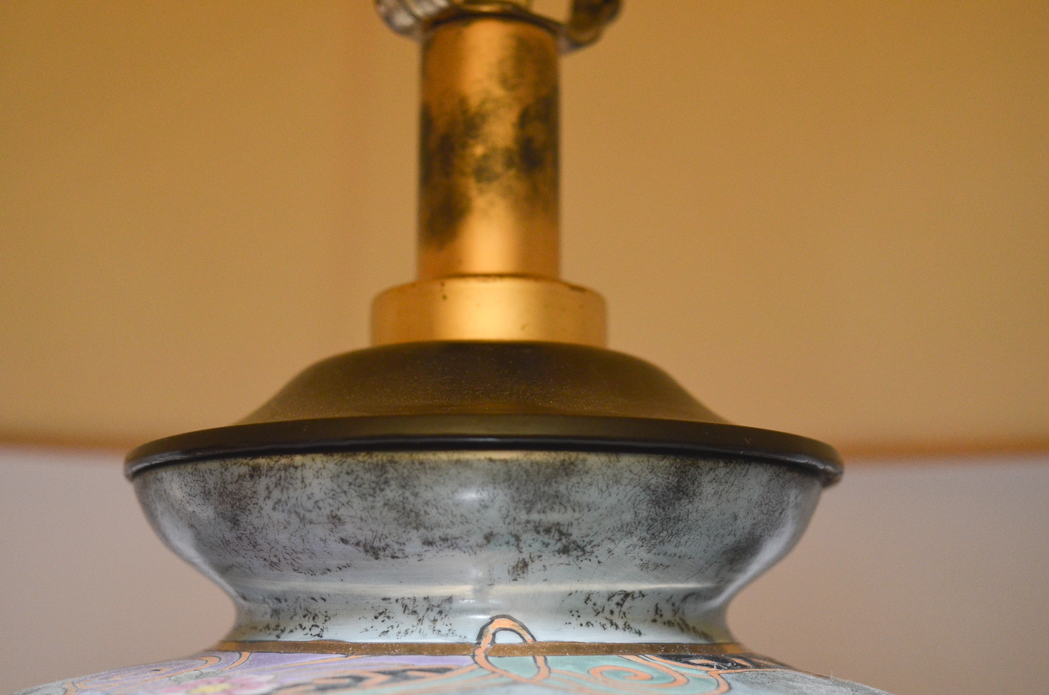 East Asian Inspired Ceramic Table Lamps