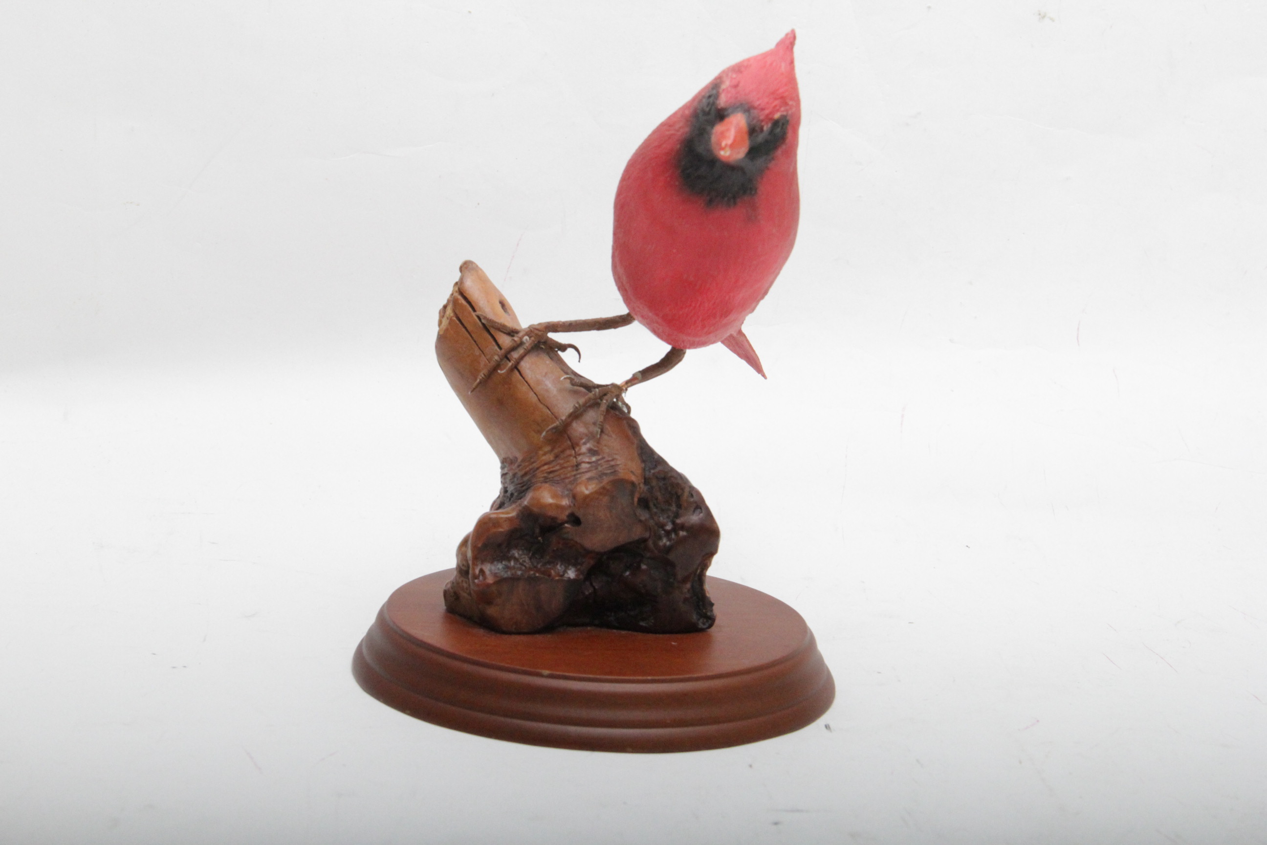 Vintage Red Cardinal Figurine