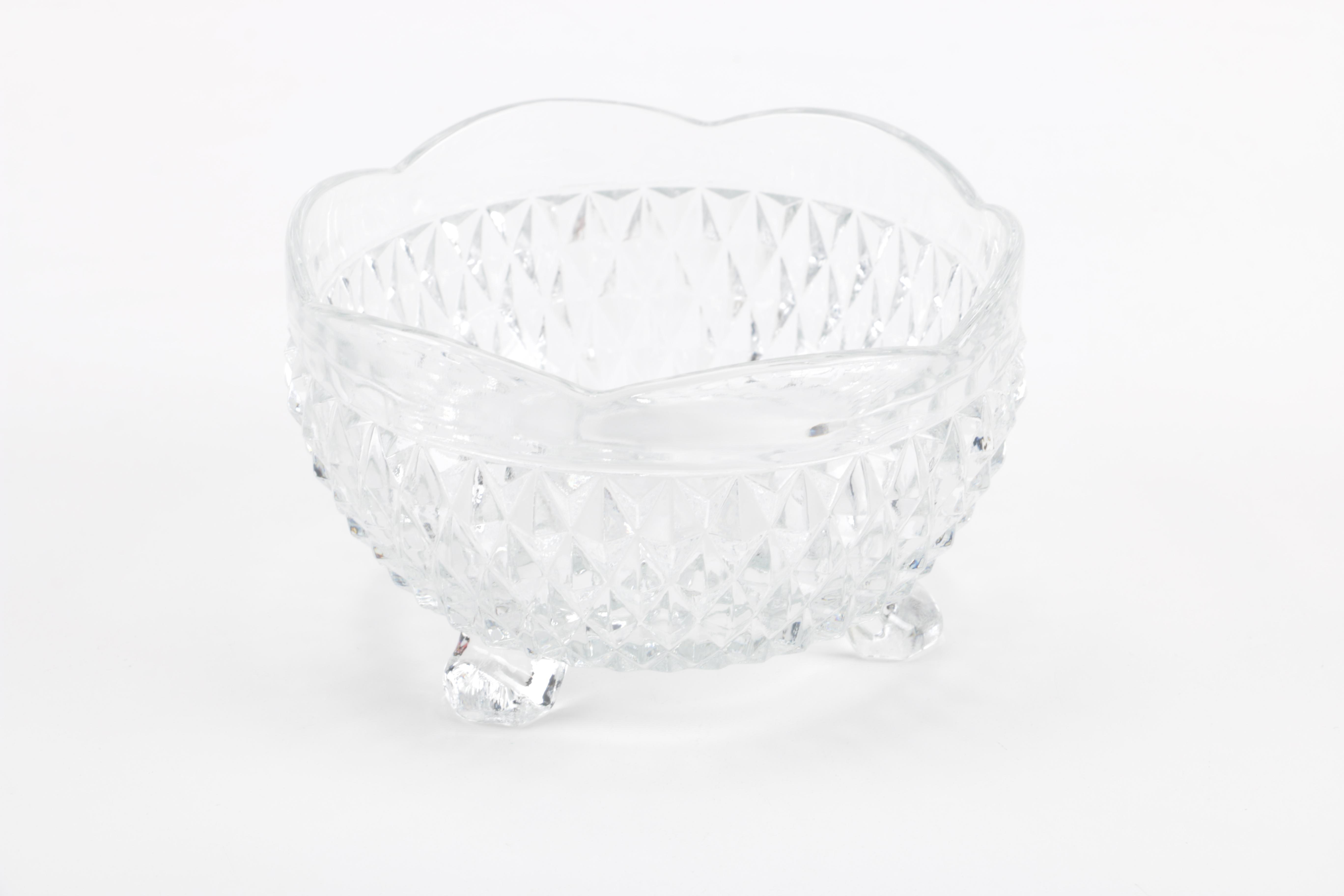 Glass Serving Dishes Including Fostoria "American Clear"