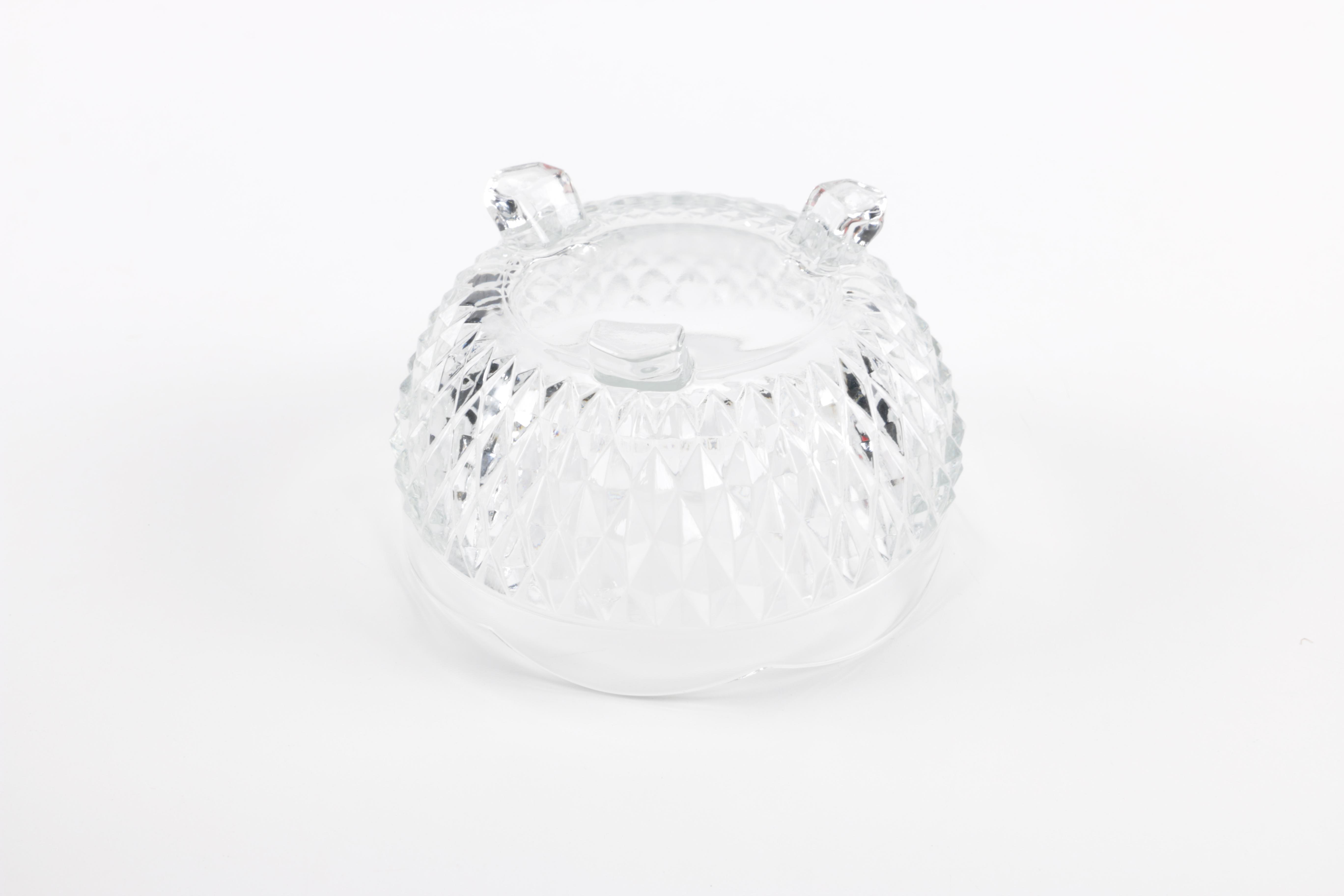 Glass Serving Dishes Including Fostoria "American Clear"