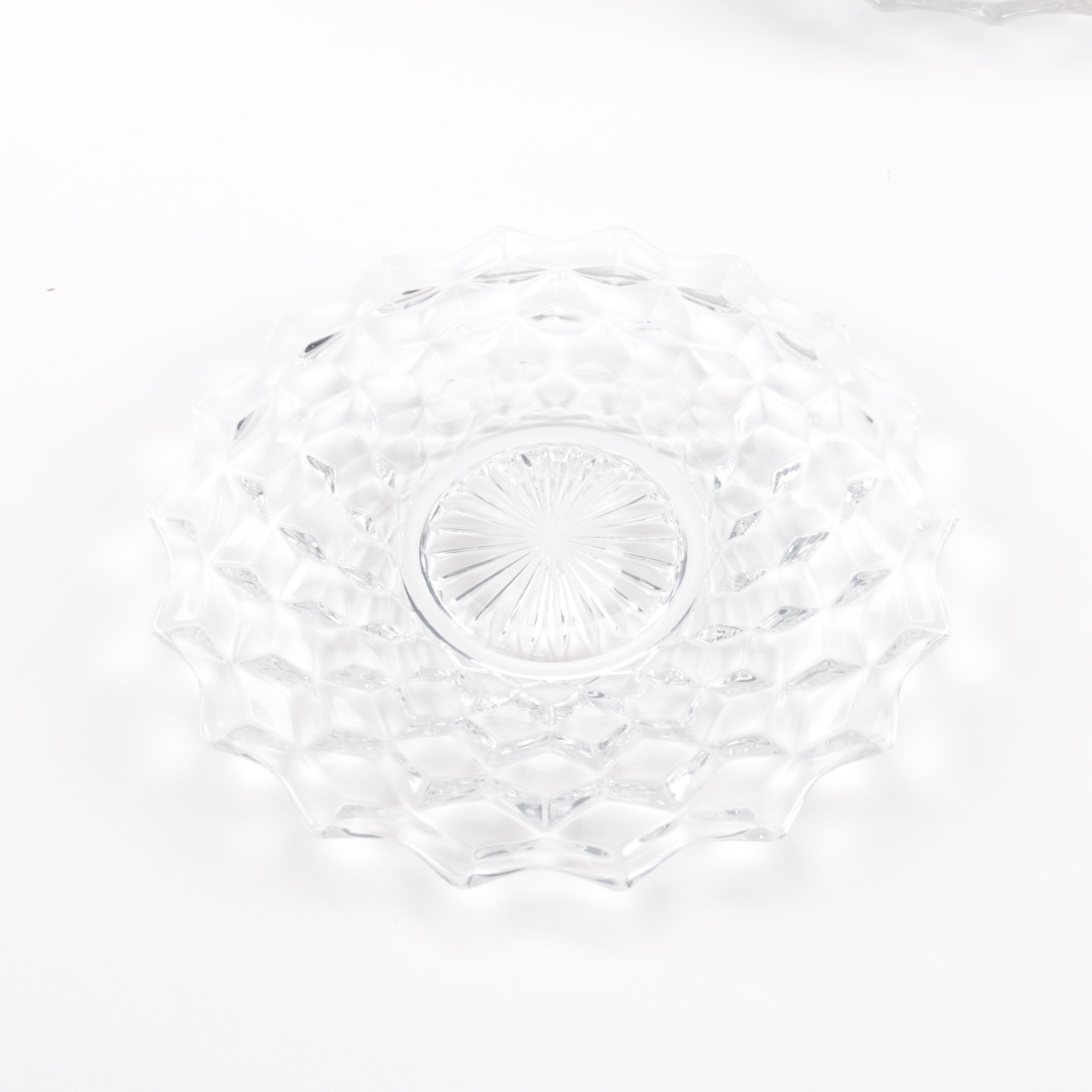 Fostoria "American Clear" Dessert Plates