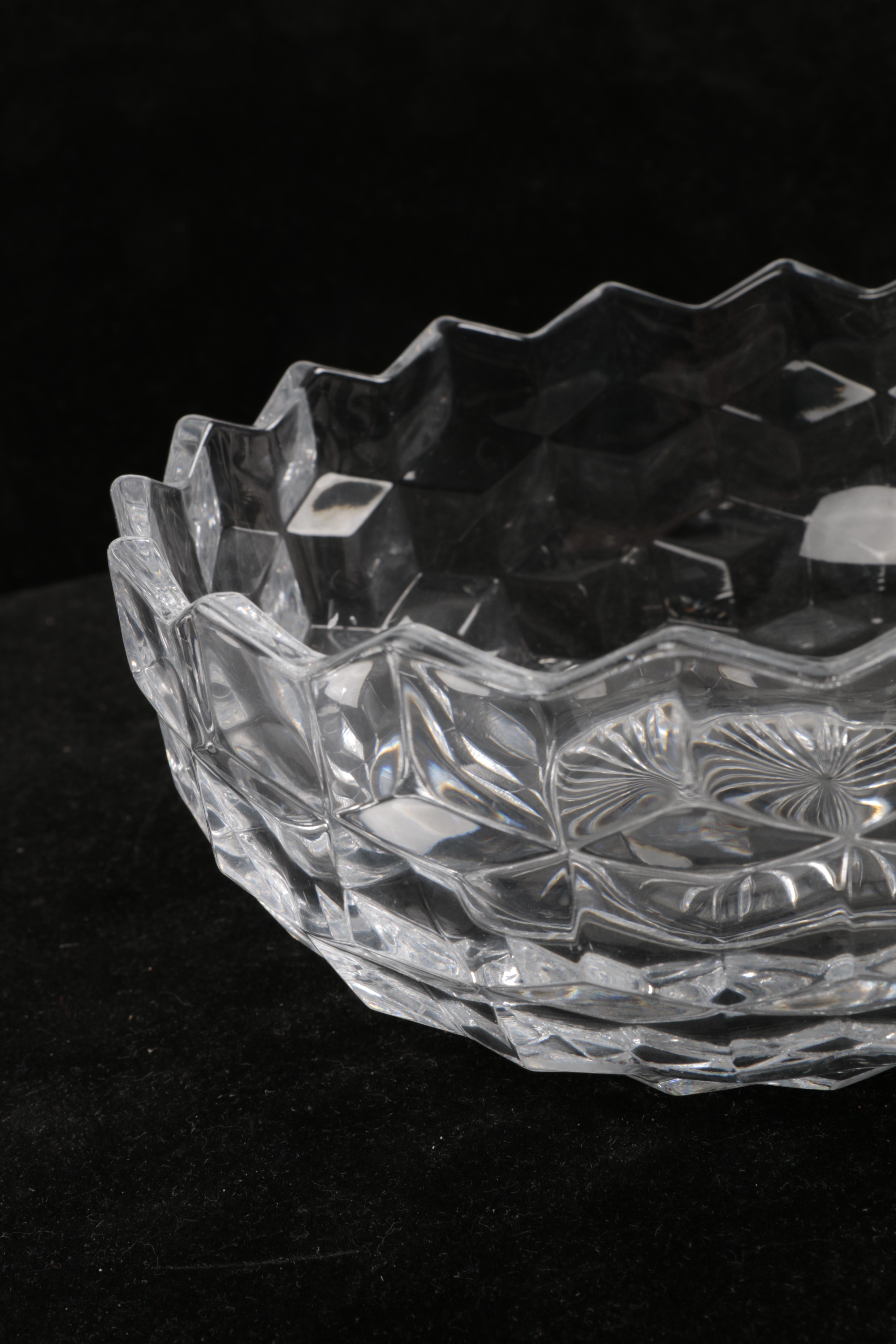 Fostoria "American Clear" Serving Pieces