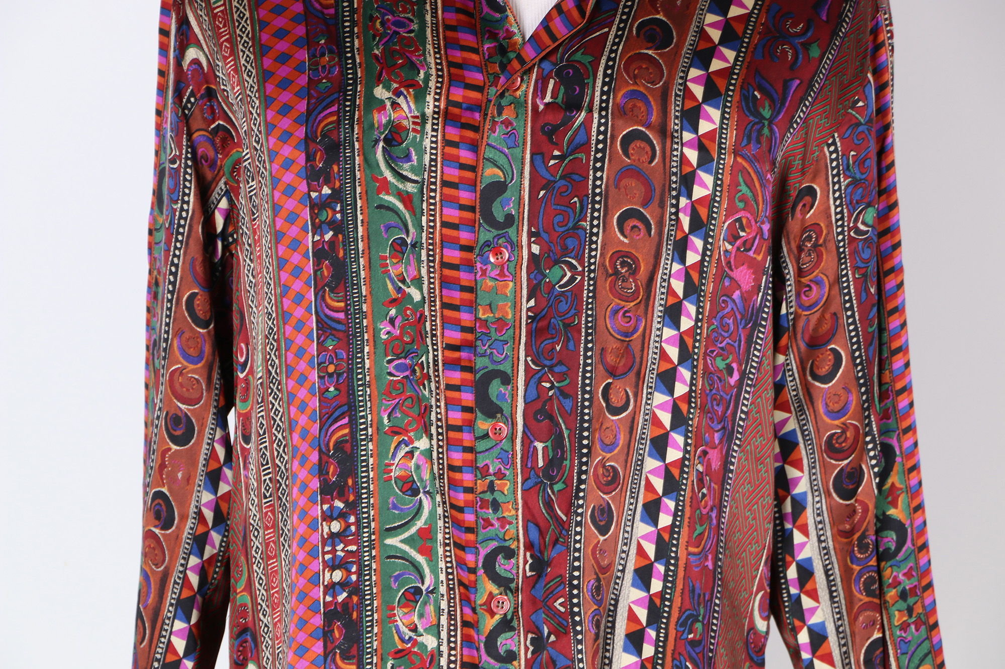 Men's Versace Silk Casual Shirt