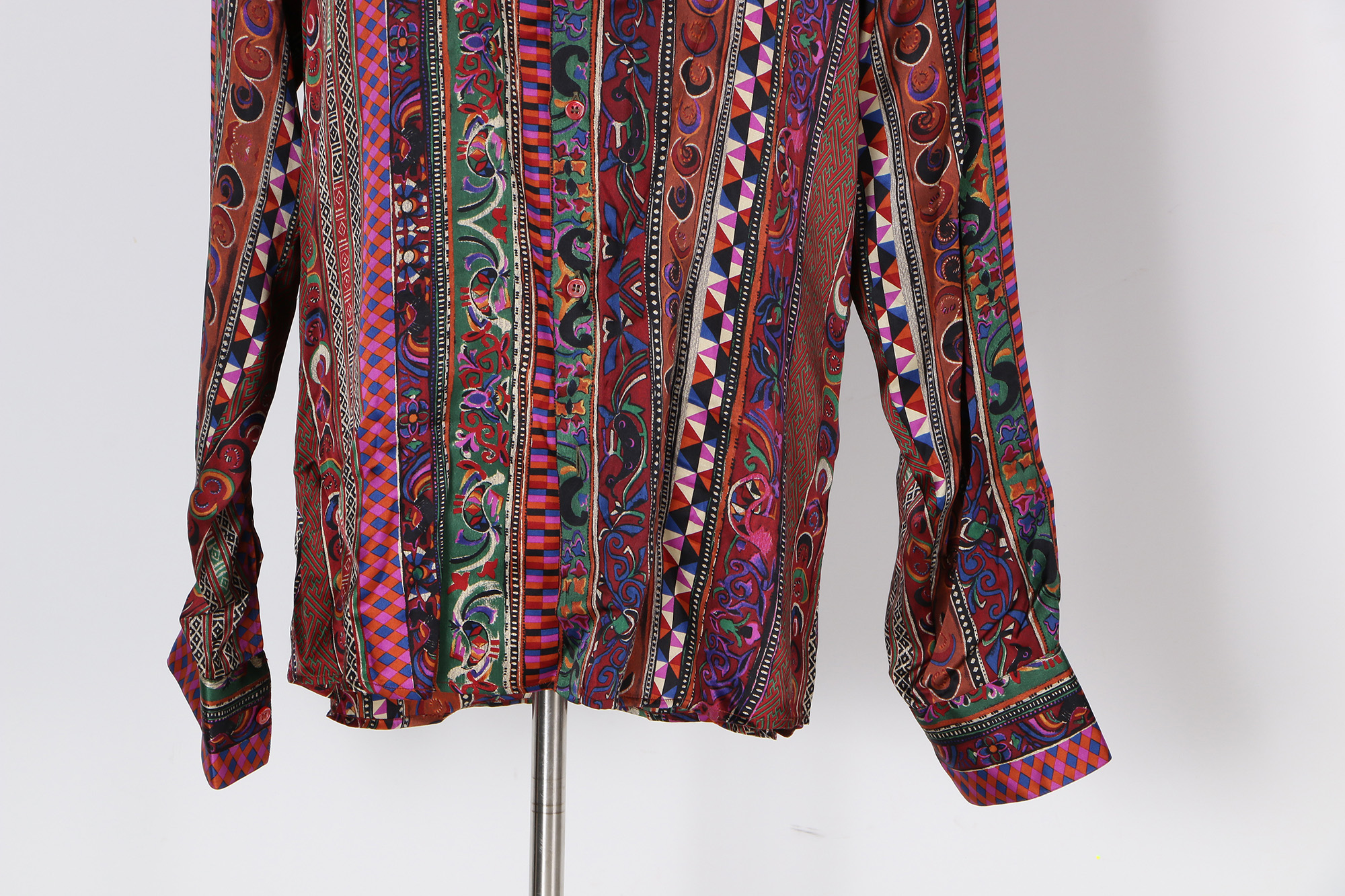 Men's Versace Silk Casual Shirt