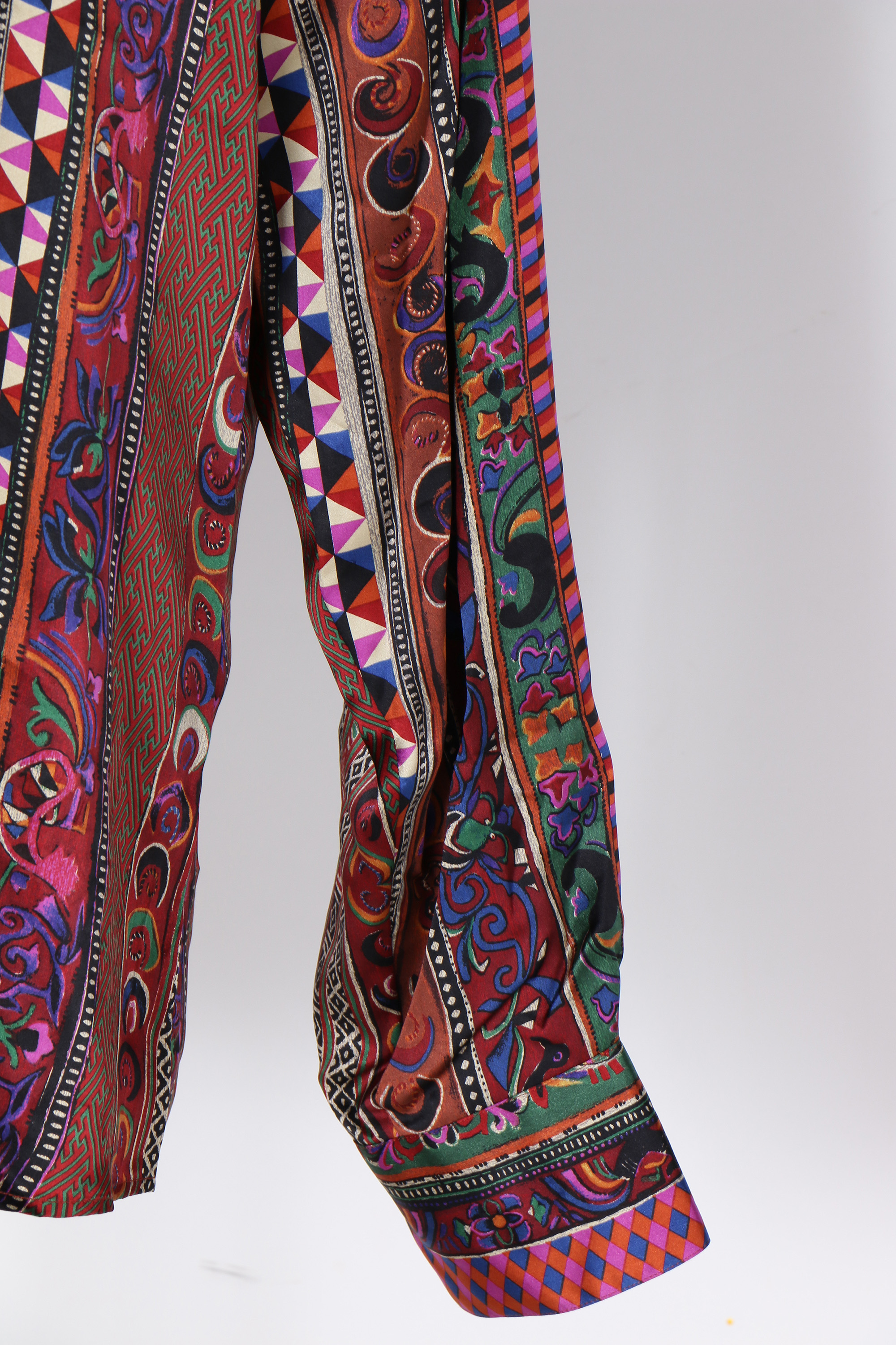 Men's Versace Silk Casual Shirt