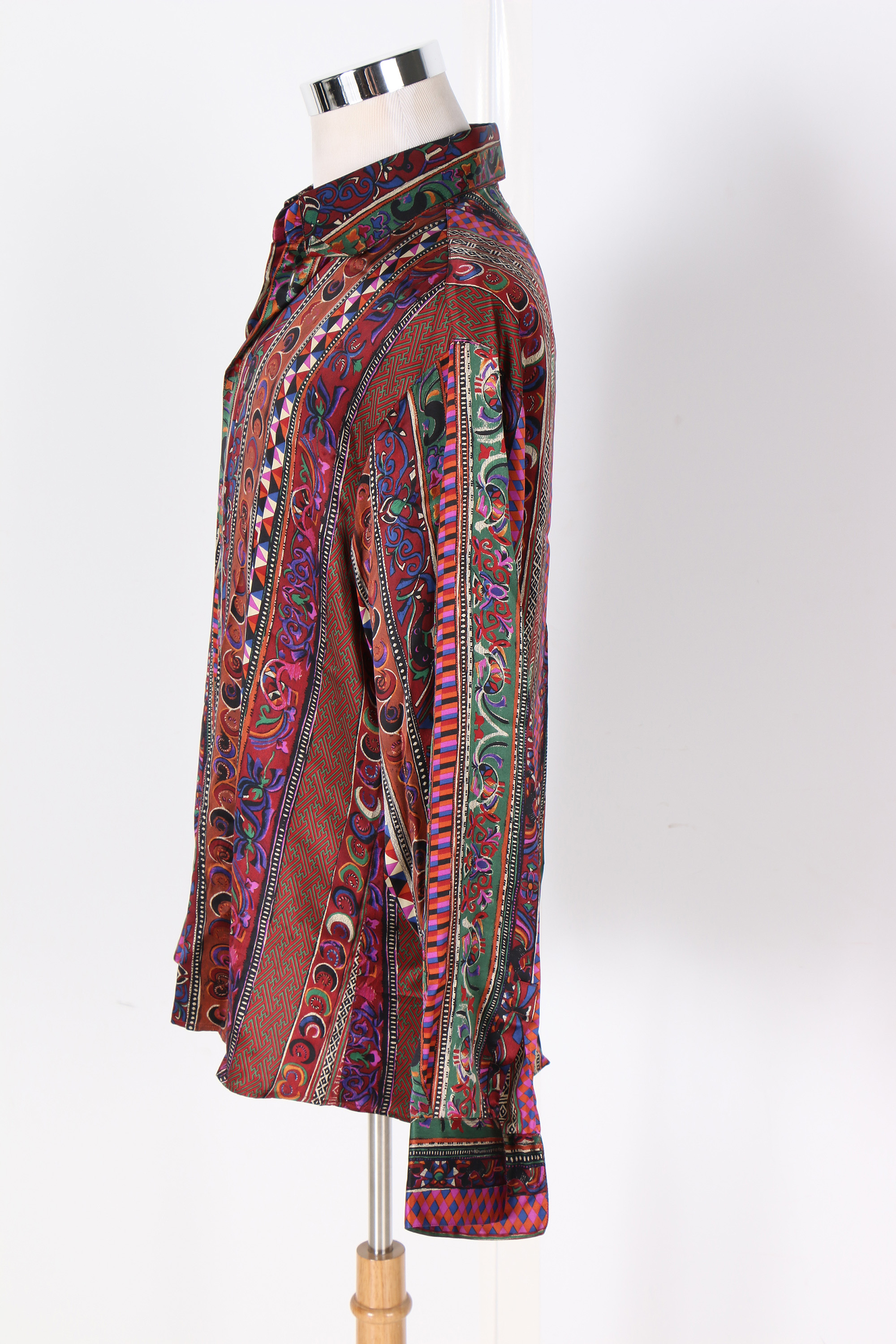 Men's Versace Silk Casual Shirt