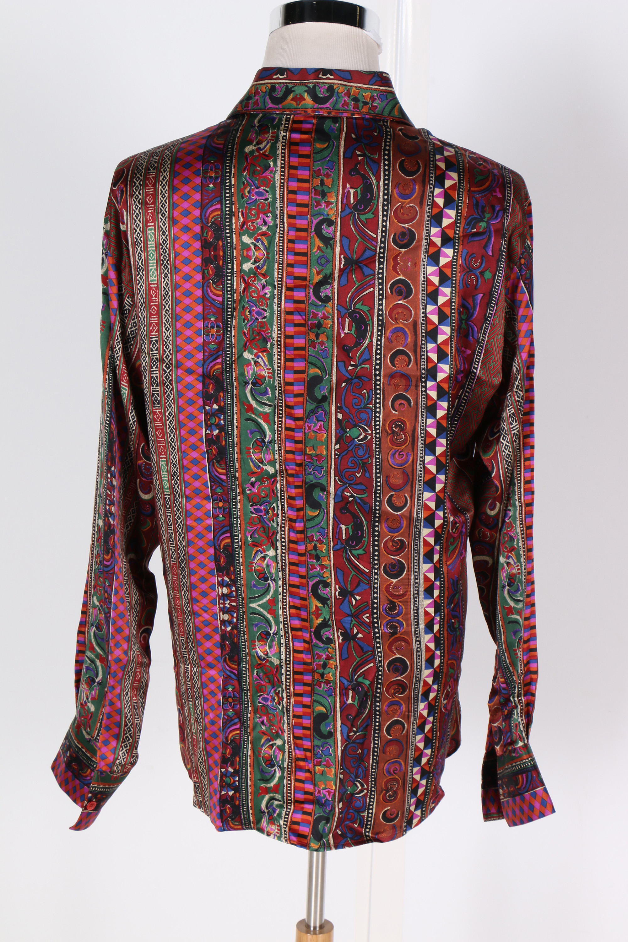 Men's Versace Silk Casual Shirt