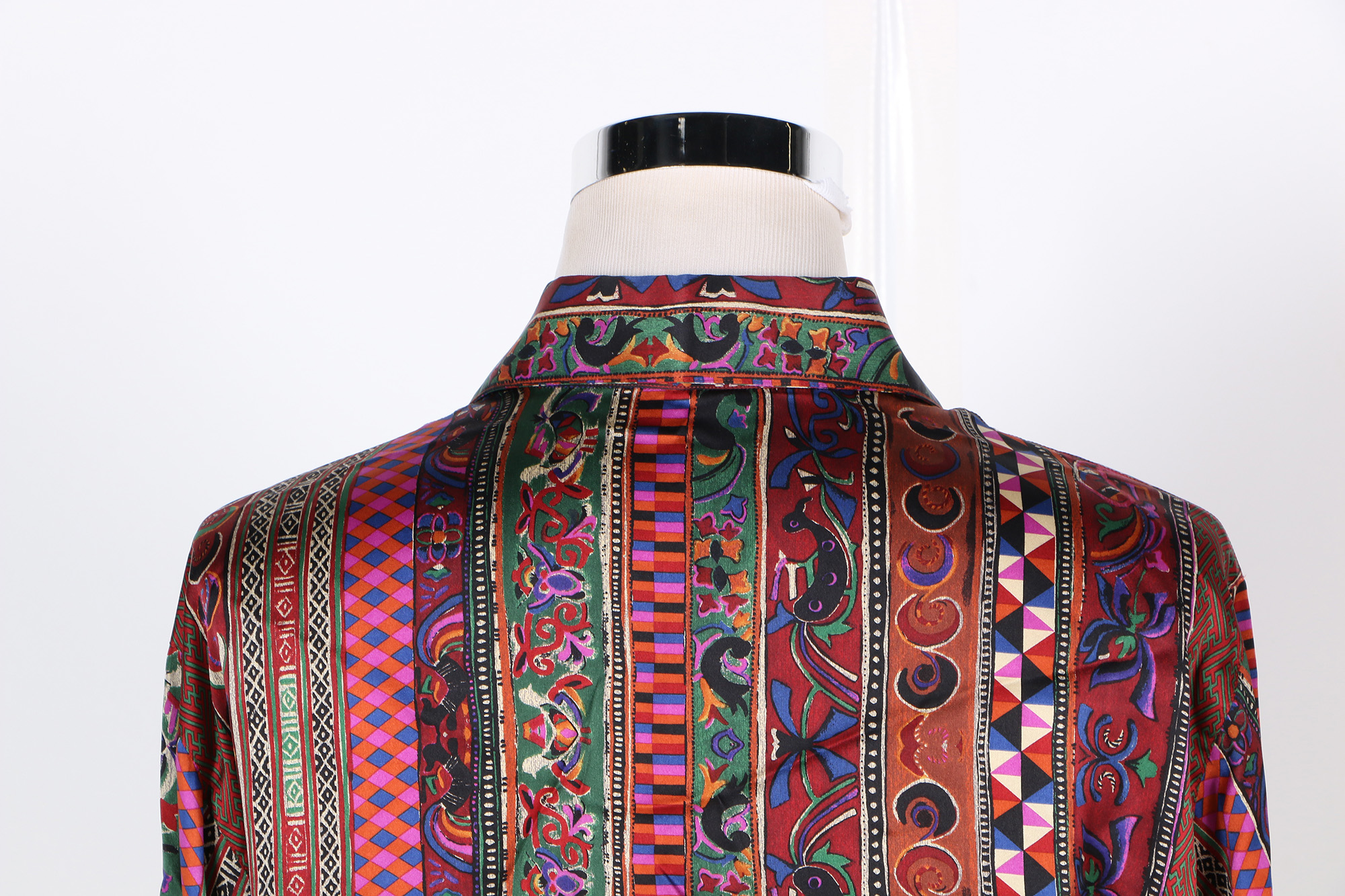 Men's Versace Silk Casual Shirt