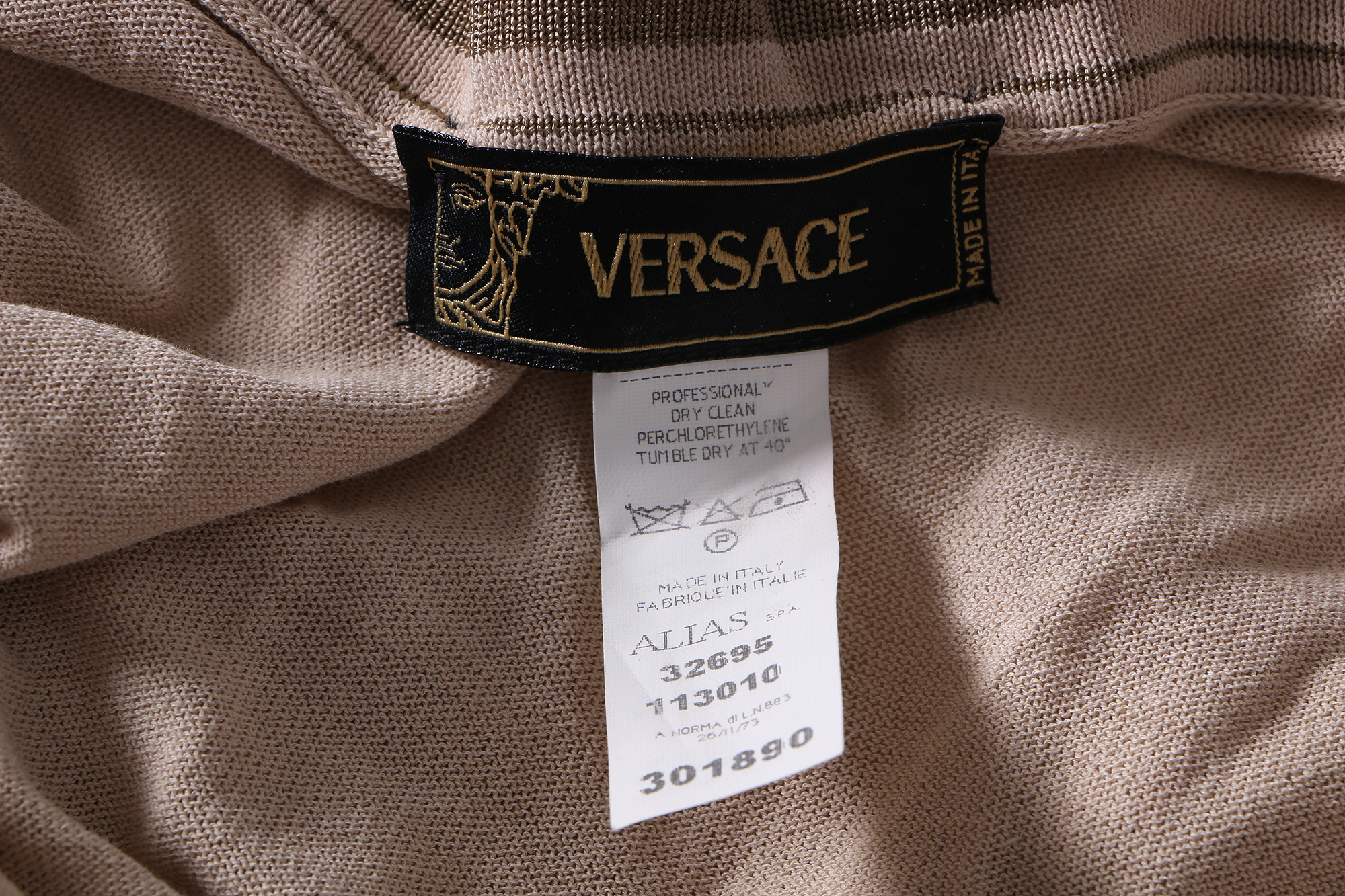 Men's Versace Pullover Sweater