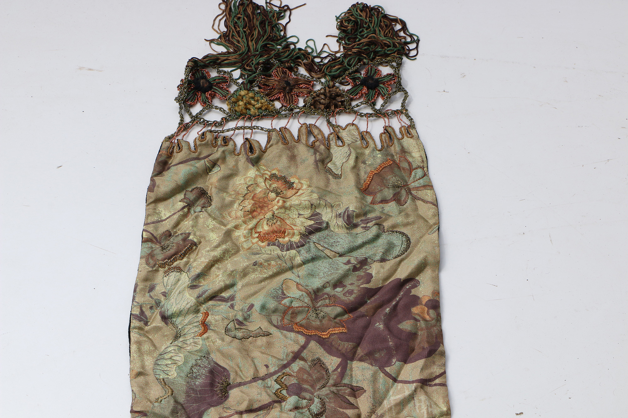 Silk Fringe Scarves Including Pazuki