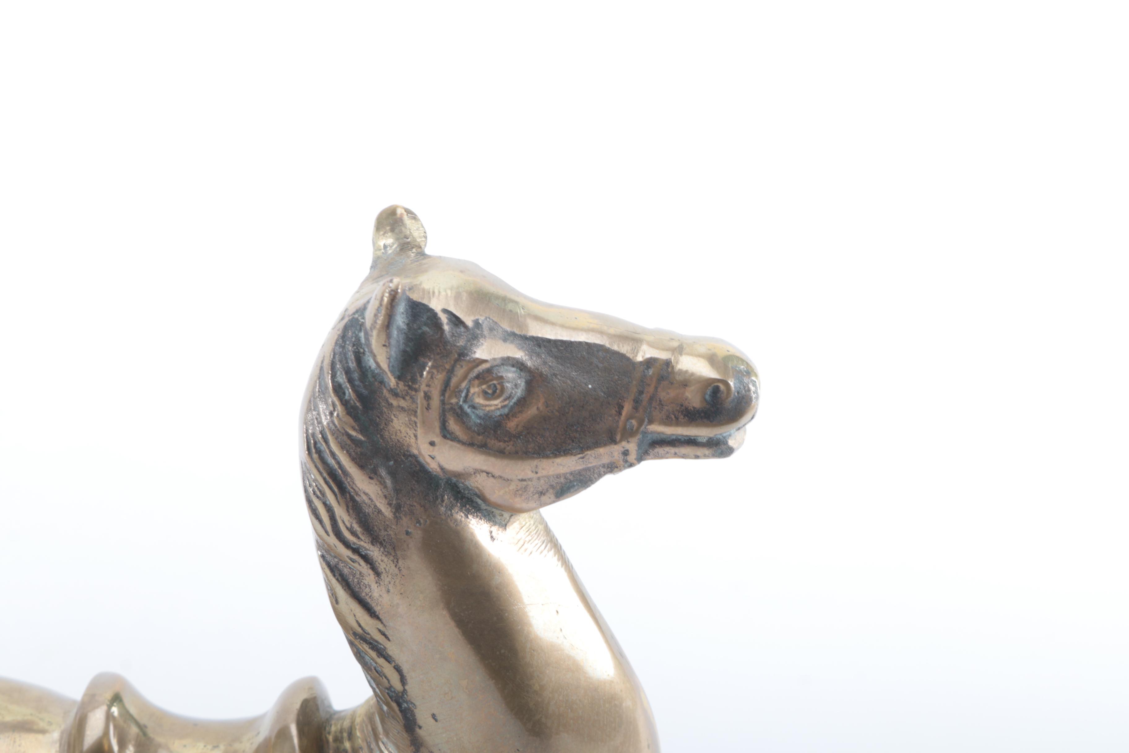 Collection of Brass Horses