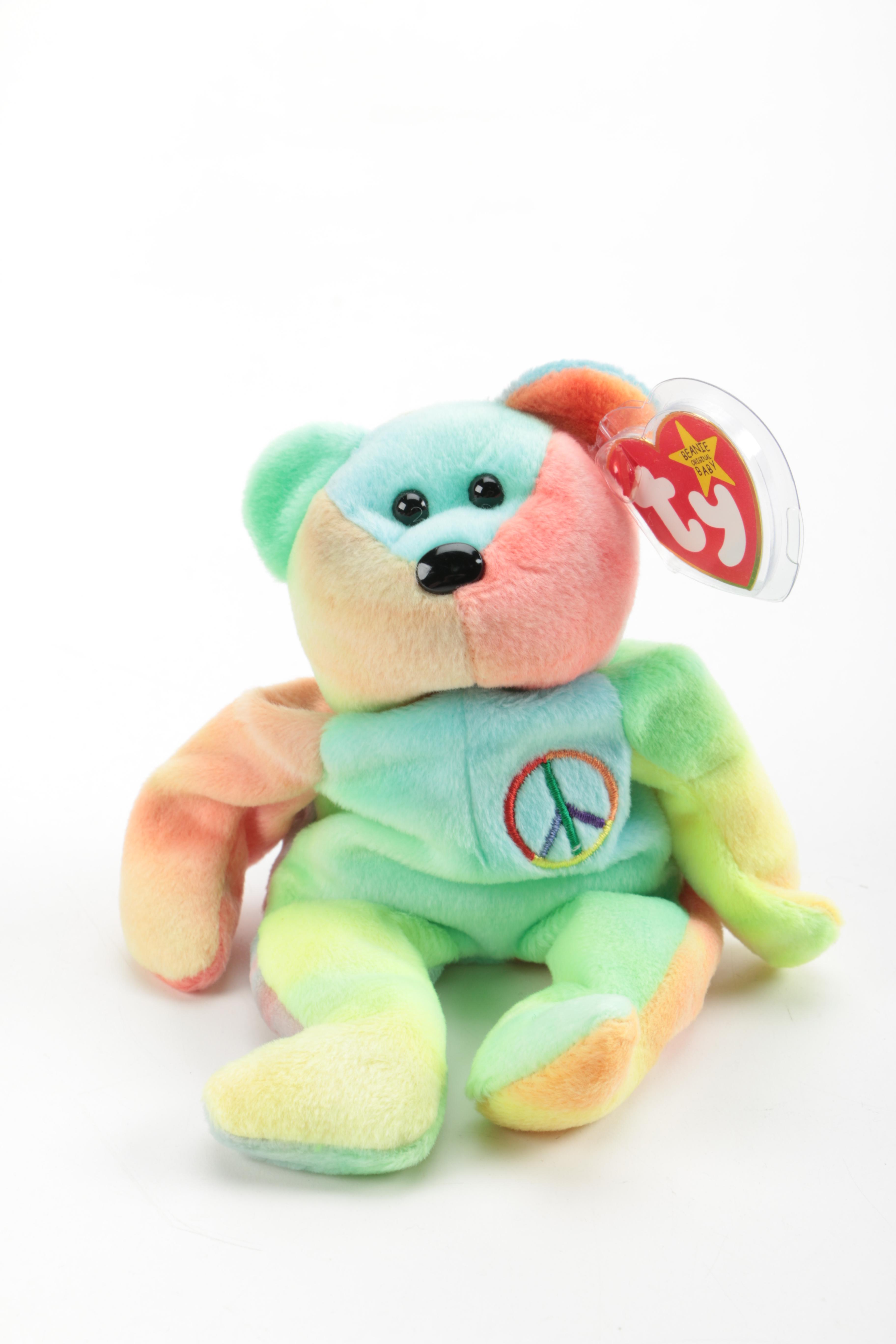 Ty Beanie Babies Featuring Tie-Dye