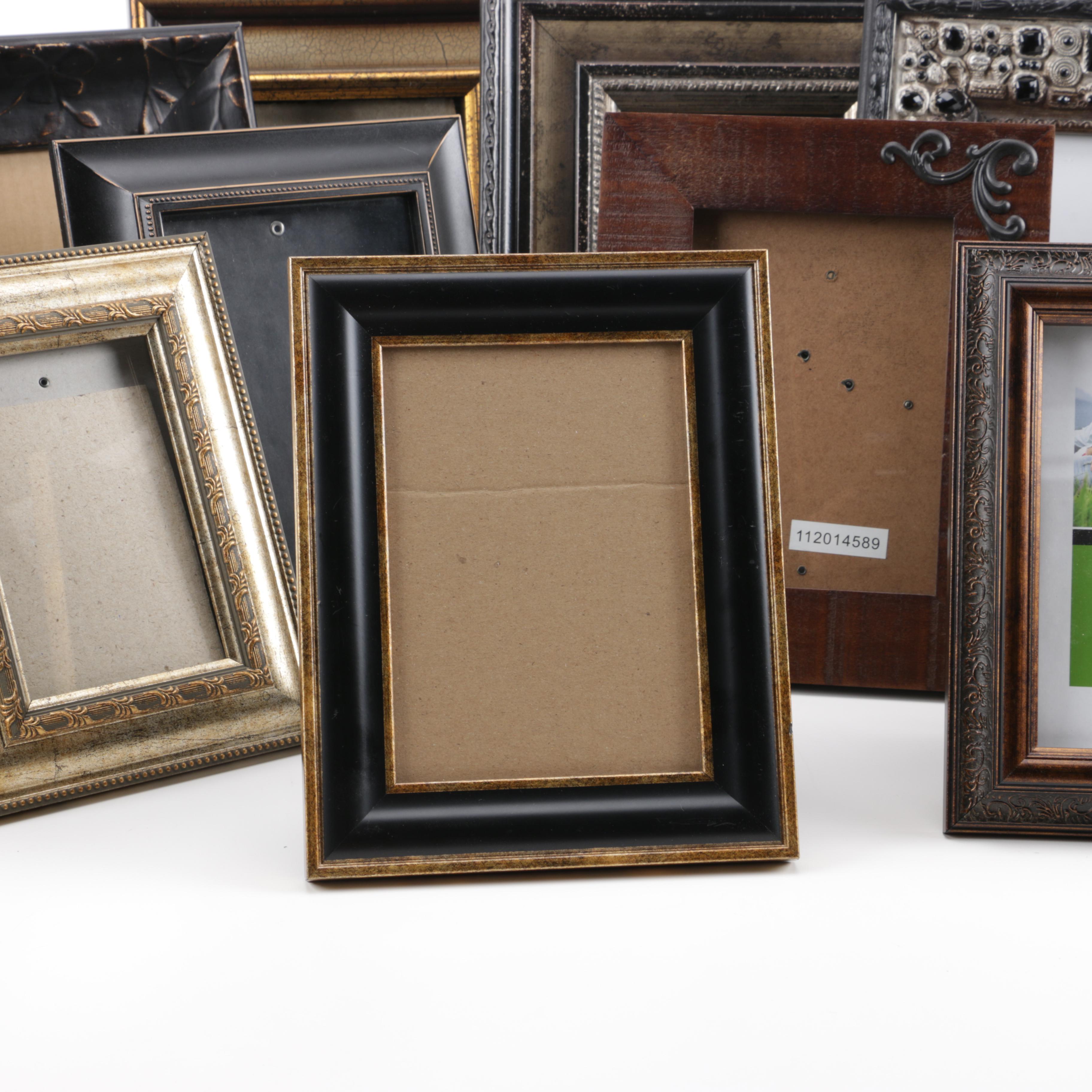 Generous Assortment of Decorative Photo Frames