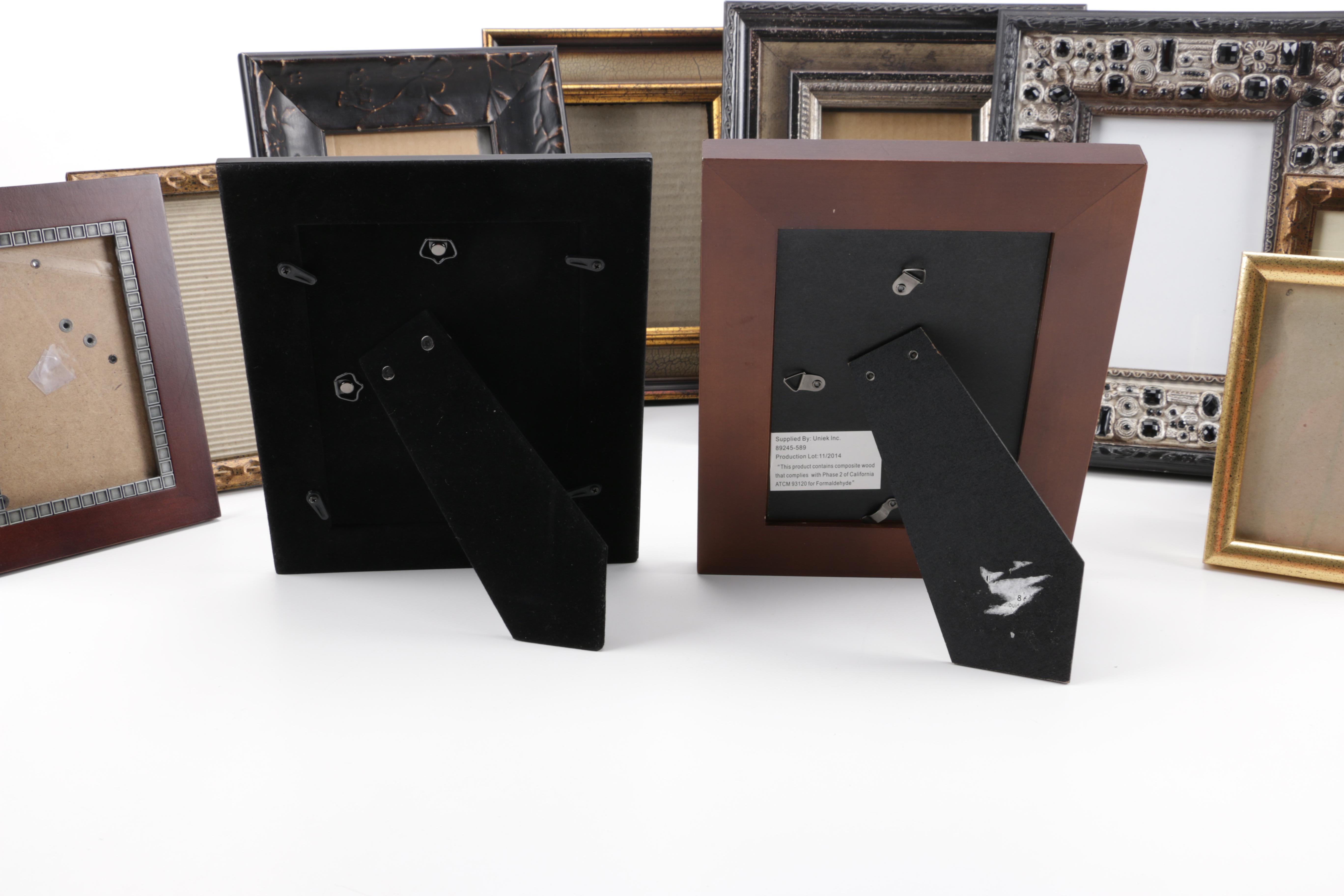 Generous Assortment of Decorative Photo Frames