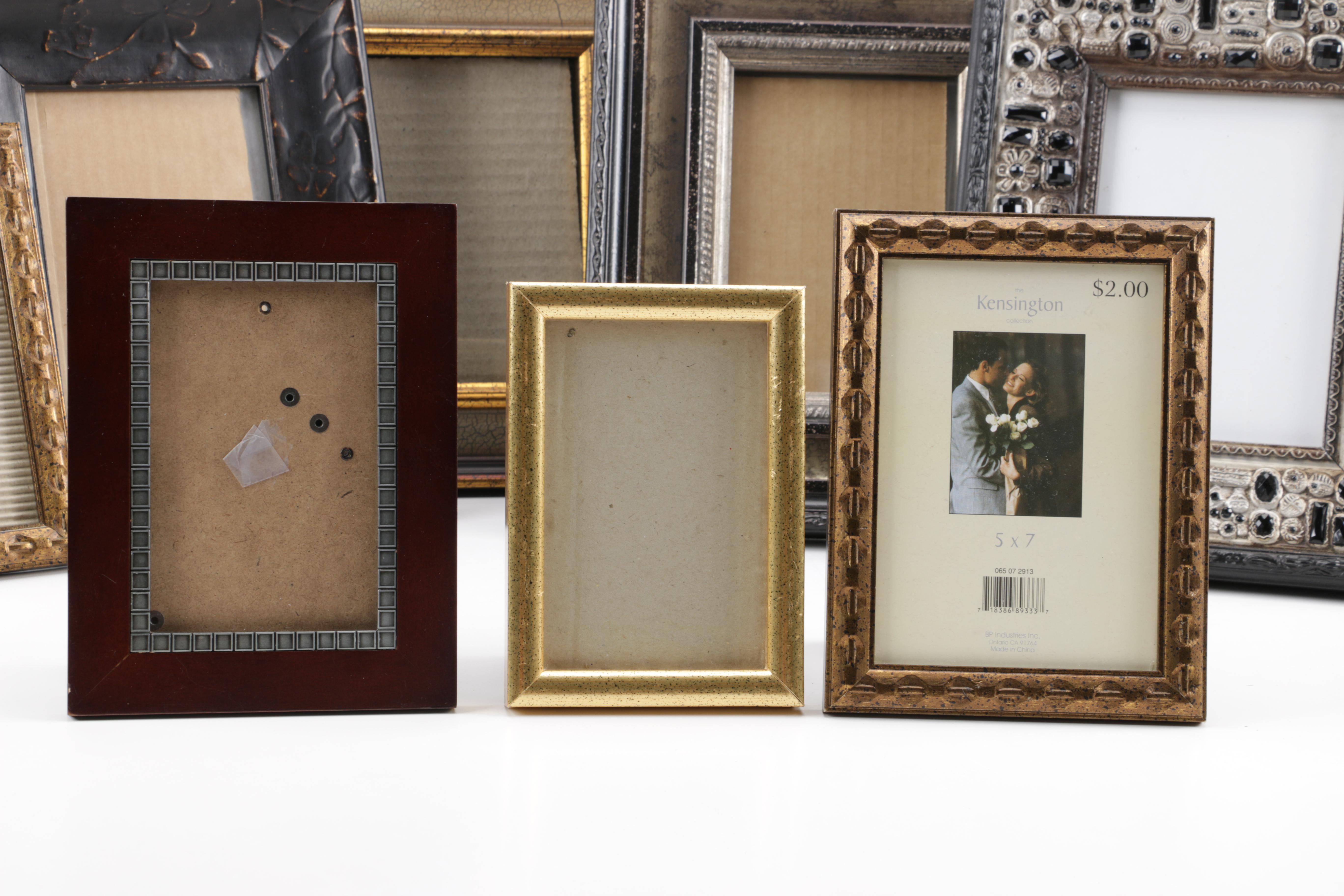 Generous Assortment of Decorative Photo Frames