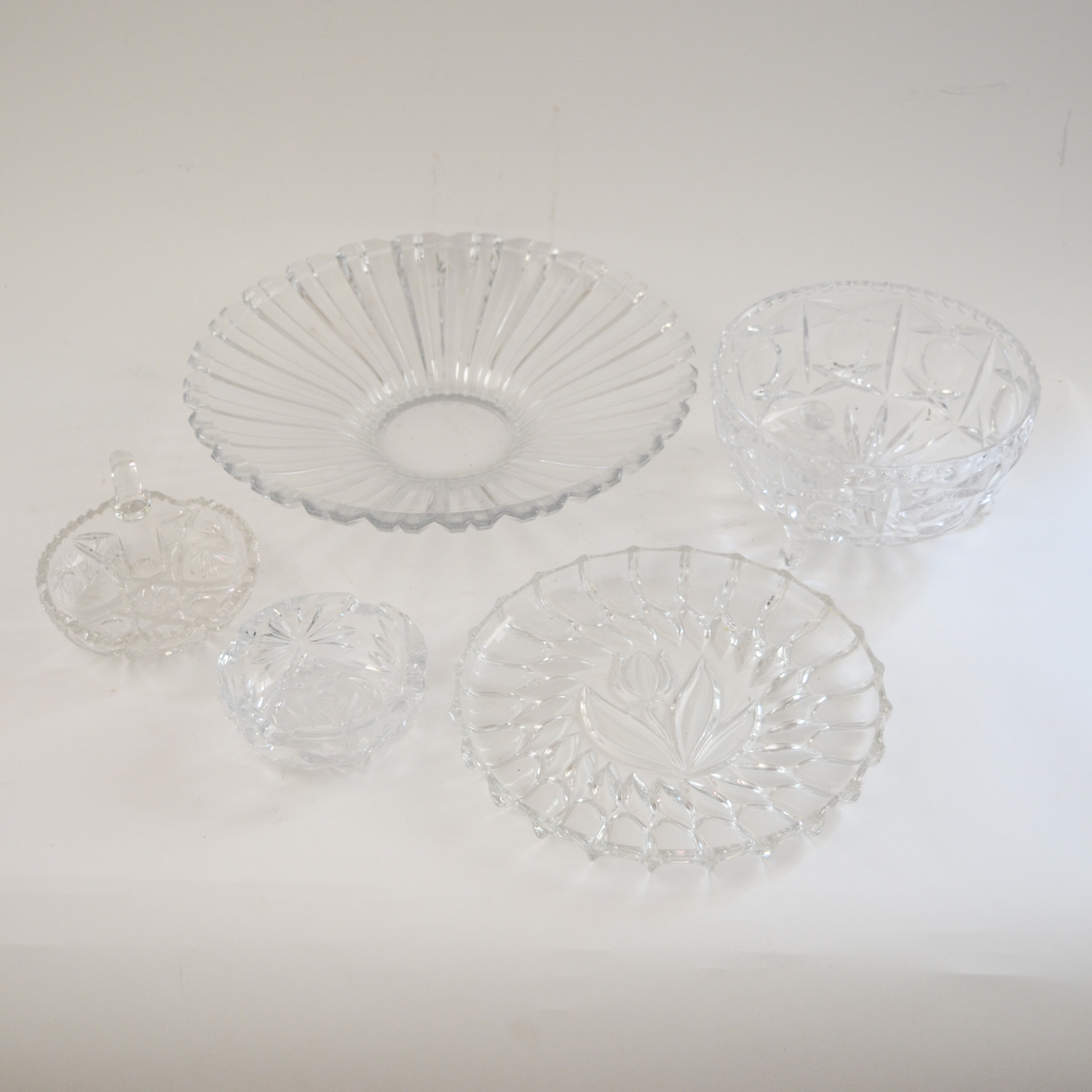 Collection of Crystal Serveware